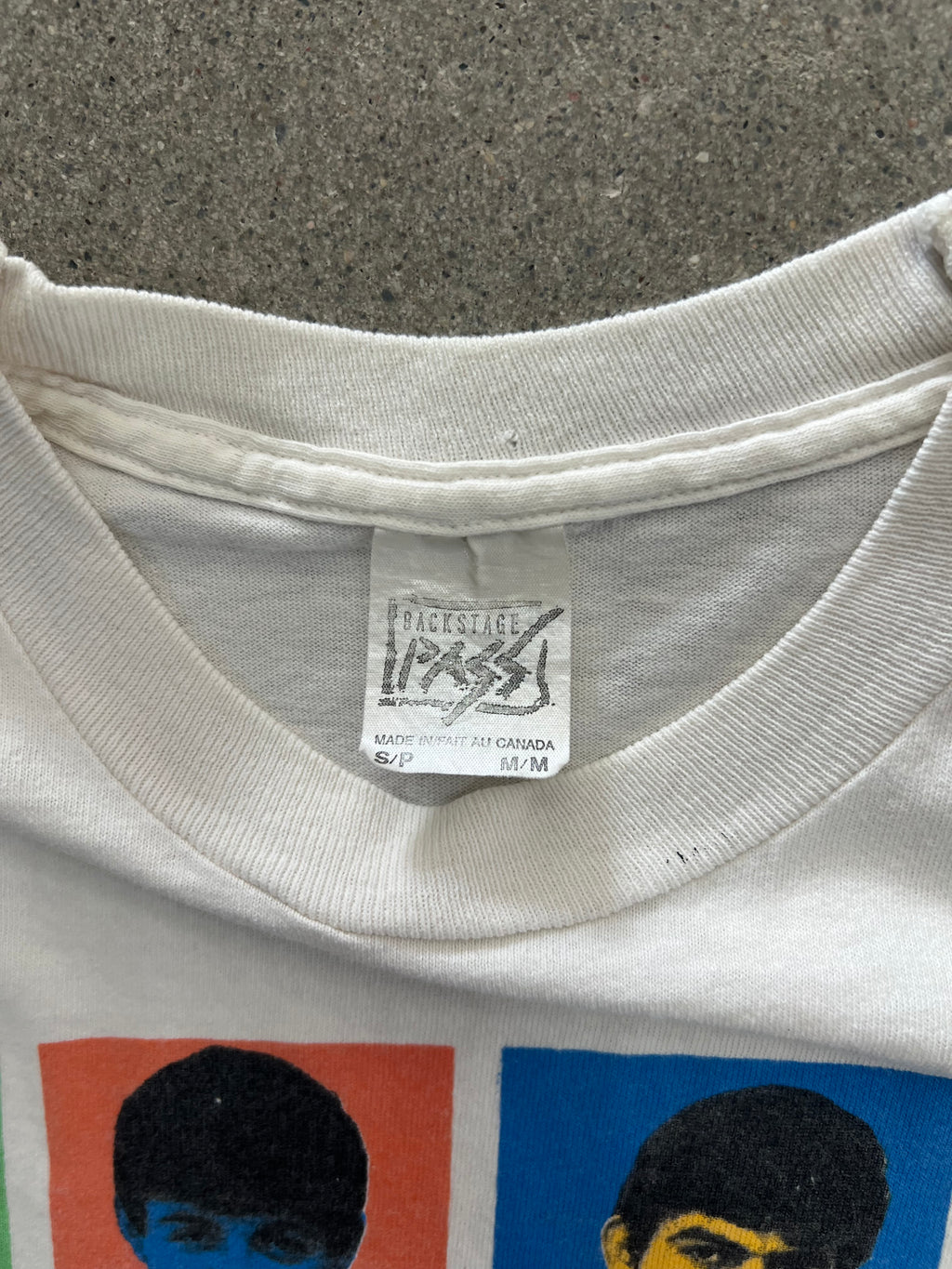 1989 The Beatles By Andy Warhol Pop Art Band T-Shirt - S