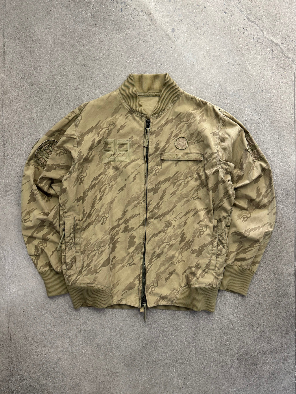 Maharishi Maha Odyssey Tour Bonsai Bomber Jacket - XL