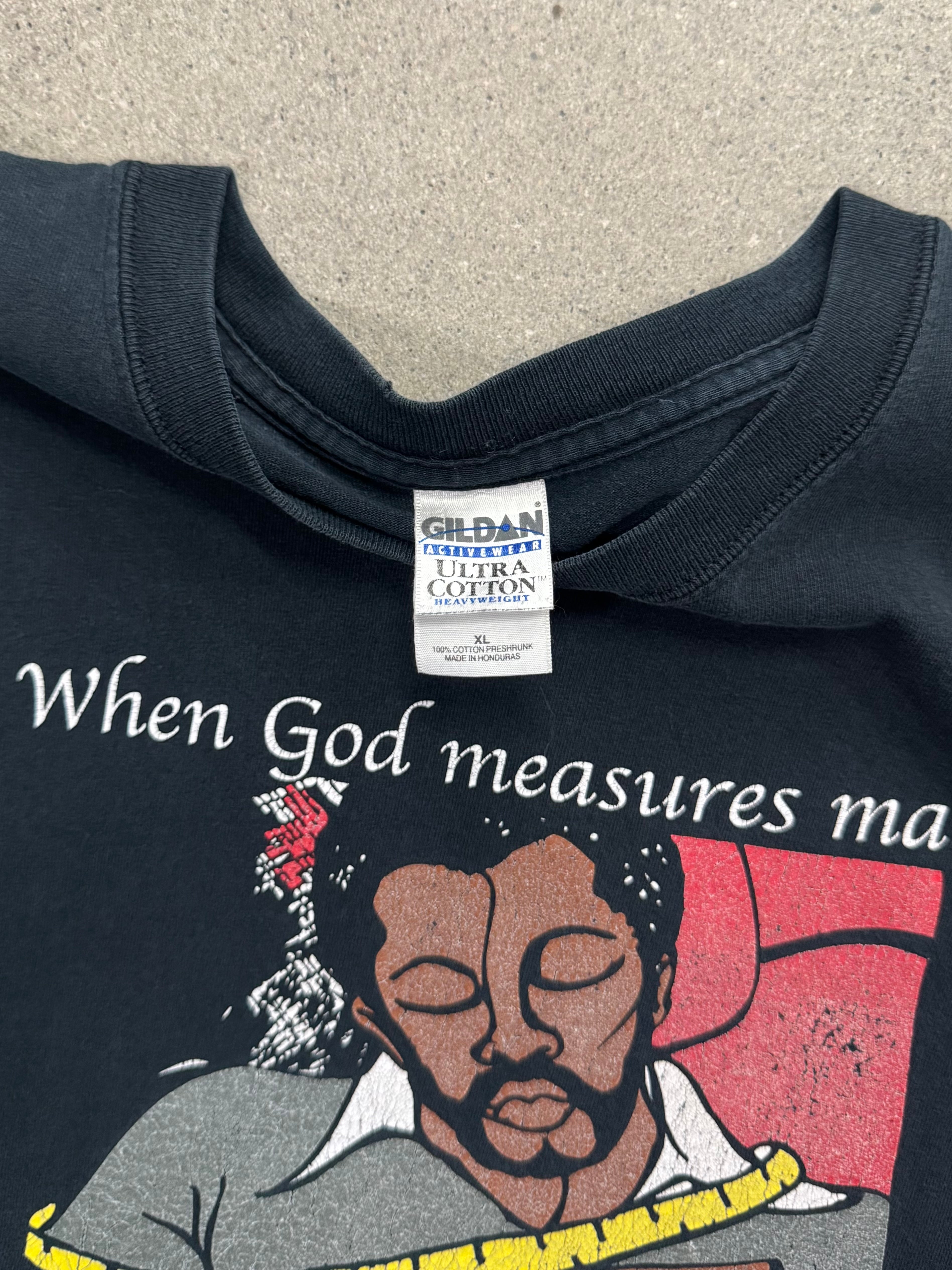 When God Measures Man Religious T-Shirt - XL