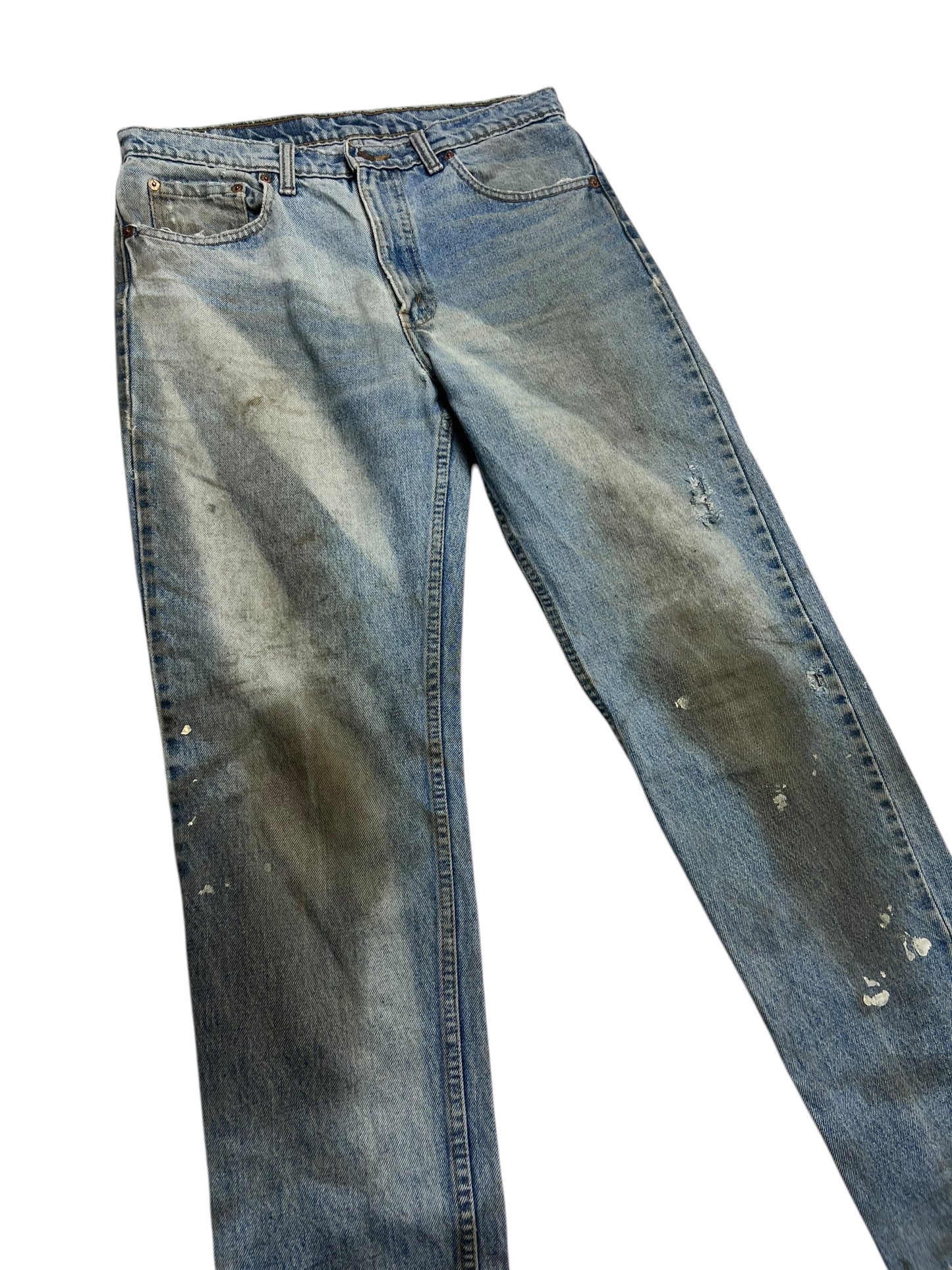 Levi’s 512 Dirty & Sun Faded Blue Jeans - 32”