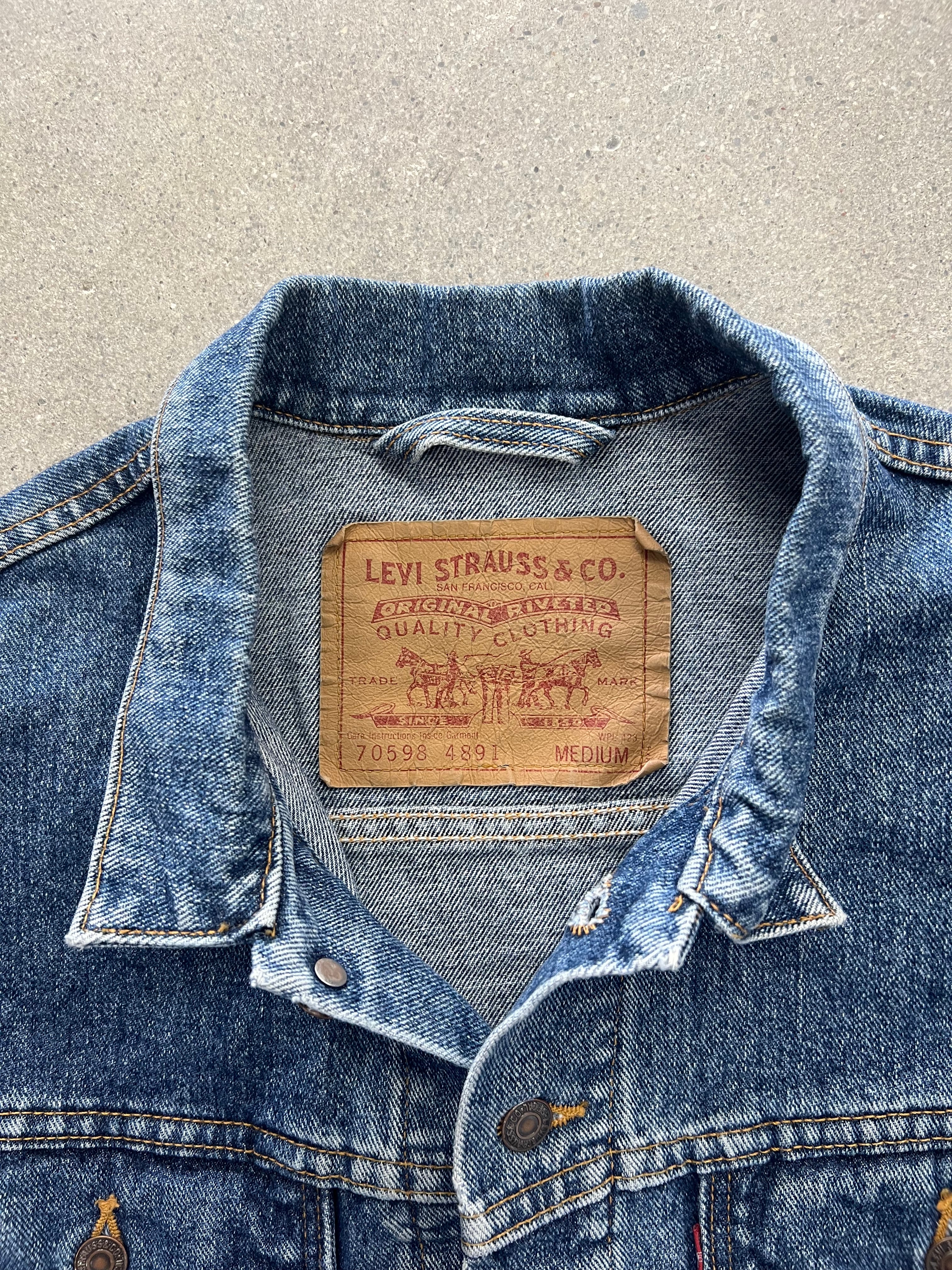 Levi's Type III Denim Trucker Jacket - M