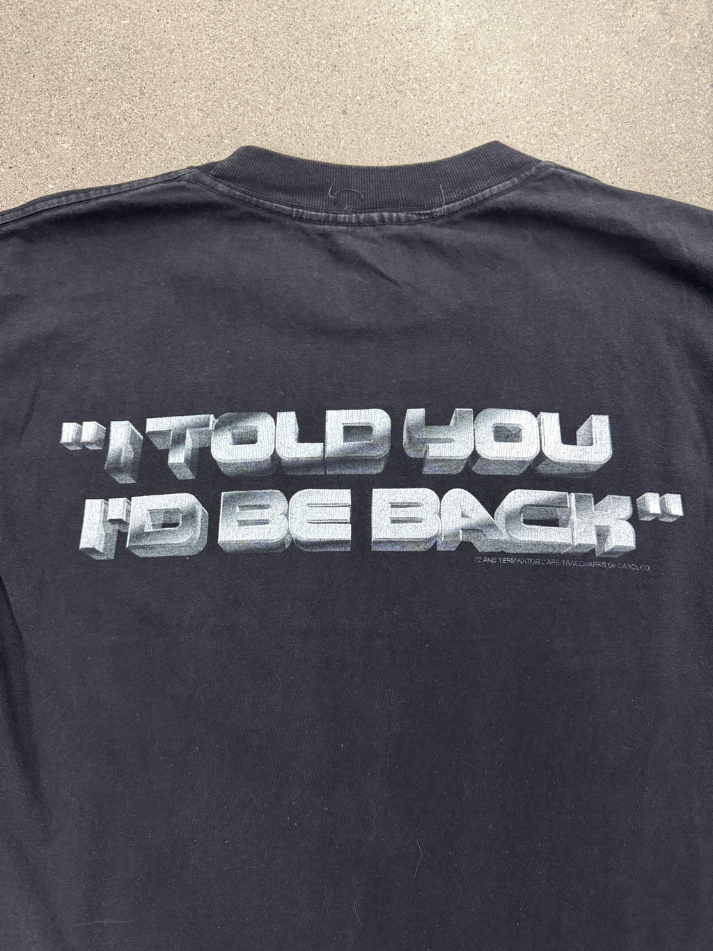 1991 Terminator 2 Movie Promo T-Shirt - L
