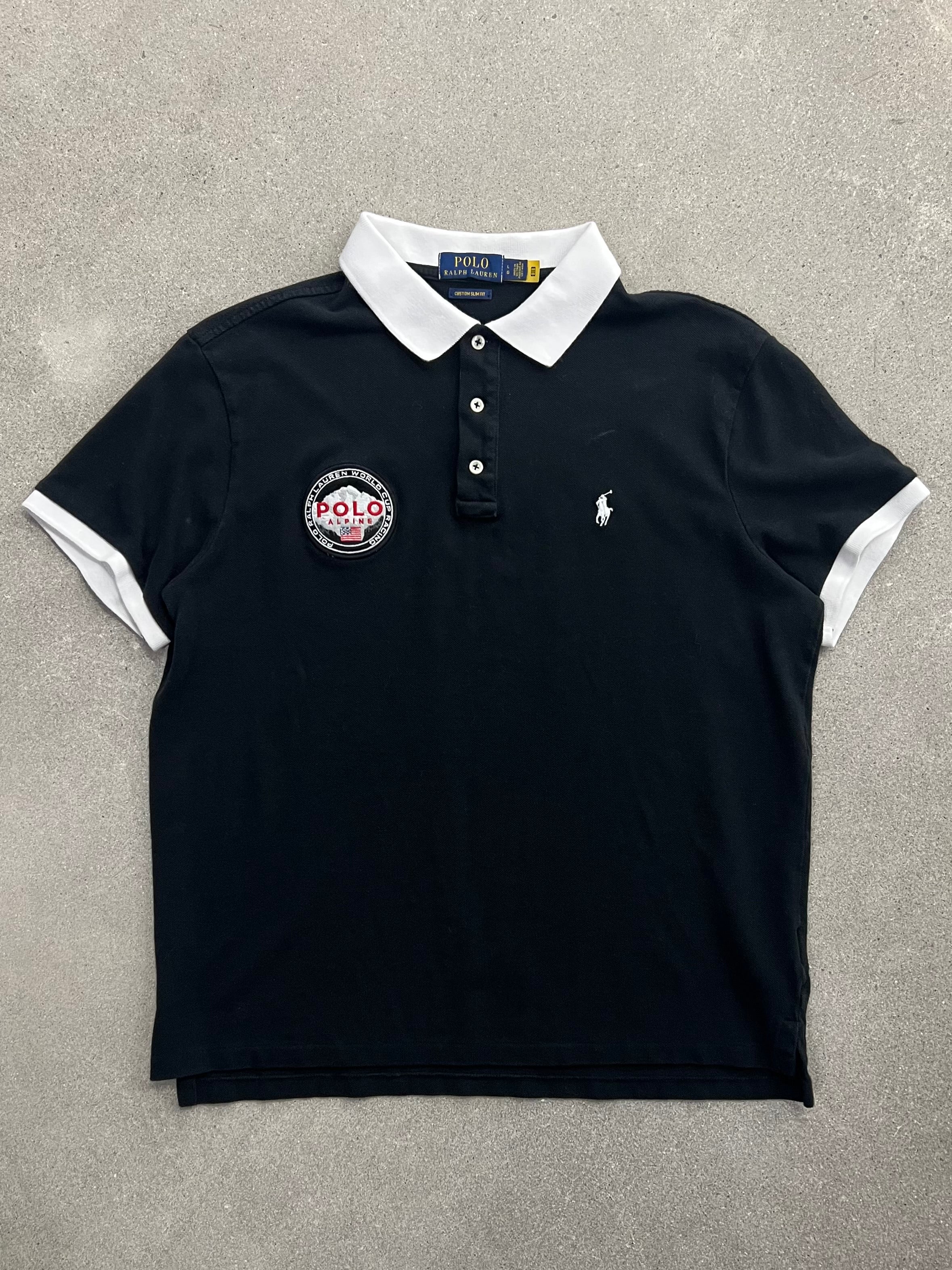 Polo Ralph Lauren Alpine World Cup Racing Polo Shirt - L