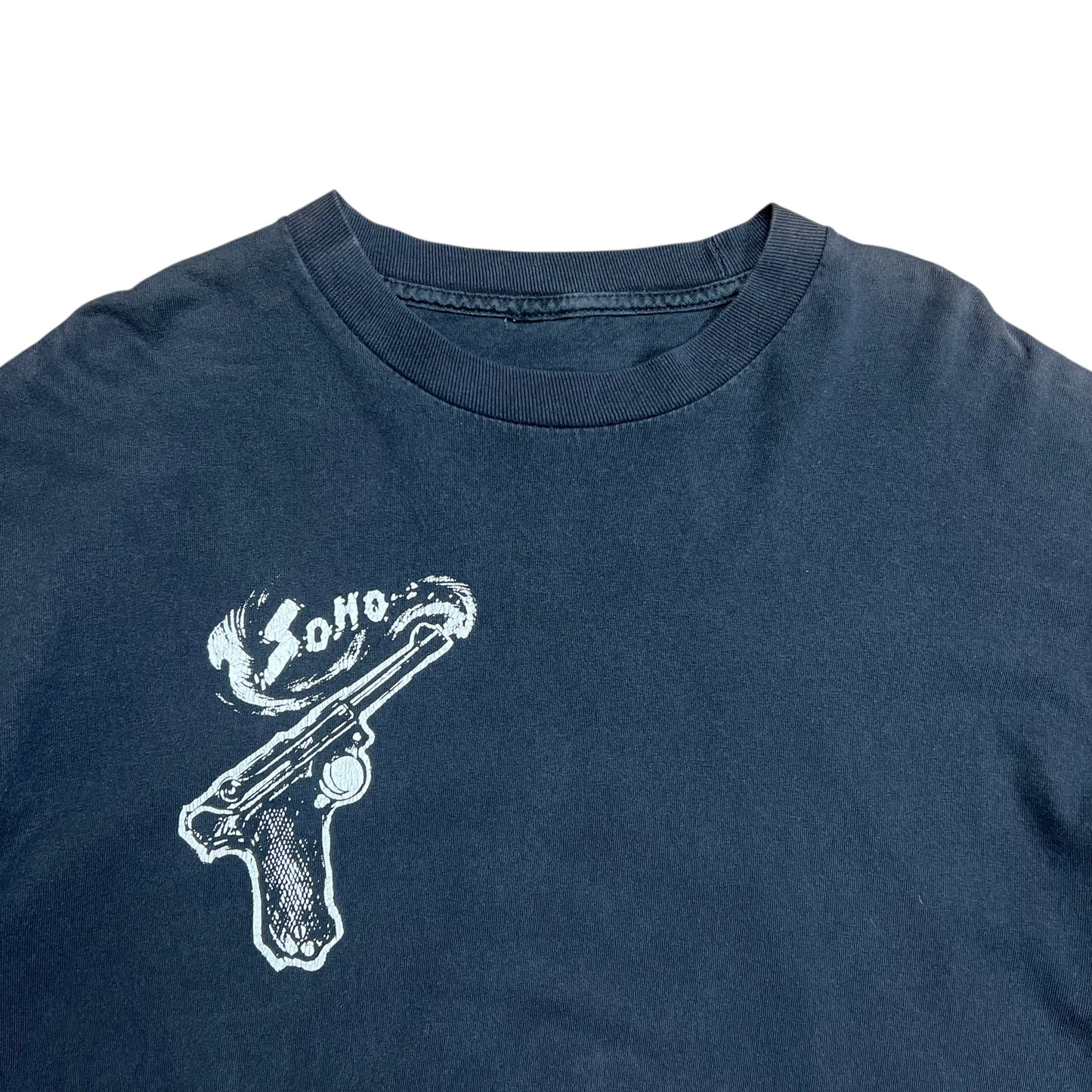 Soho Faded Tattoo Skull Long-sleeve Shirt - XL