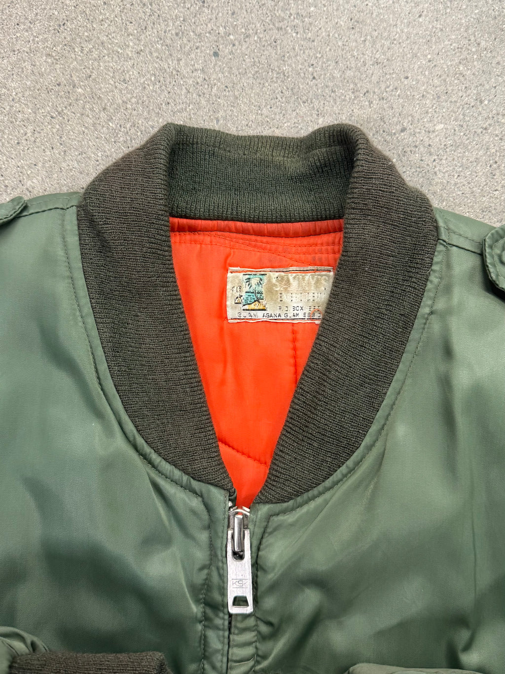 Sammy’s Embroidery U.S. ARMY MA-1 Flight Bomber Jacket - XL