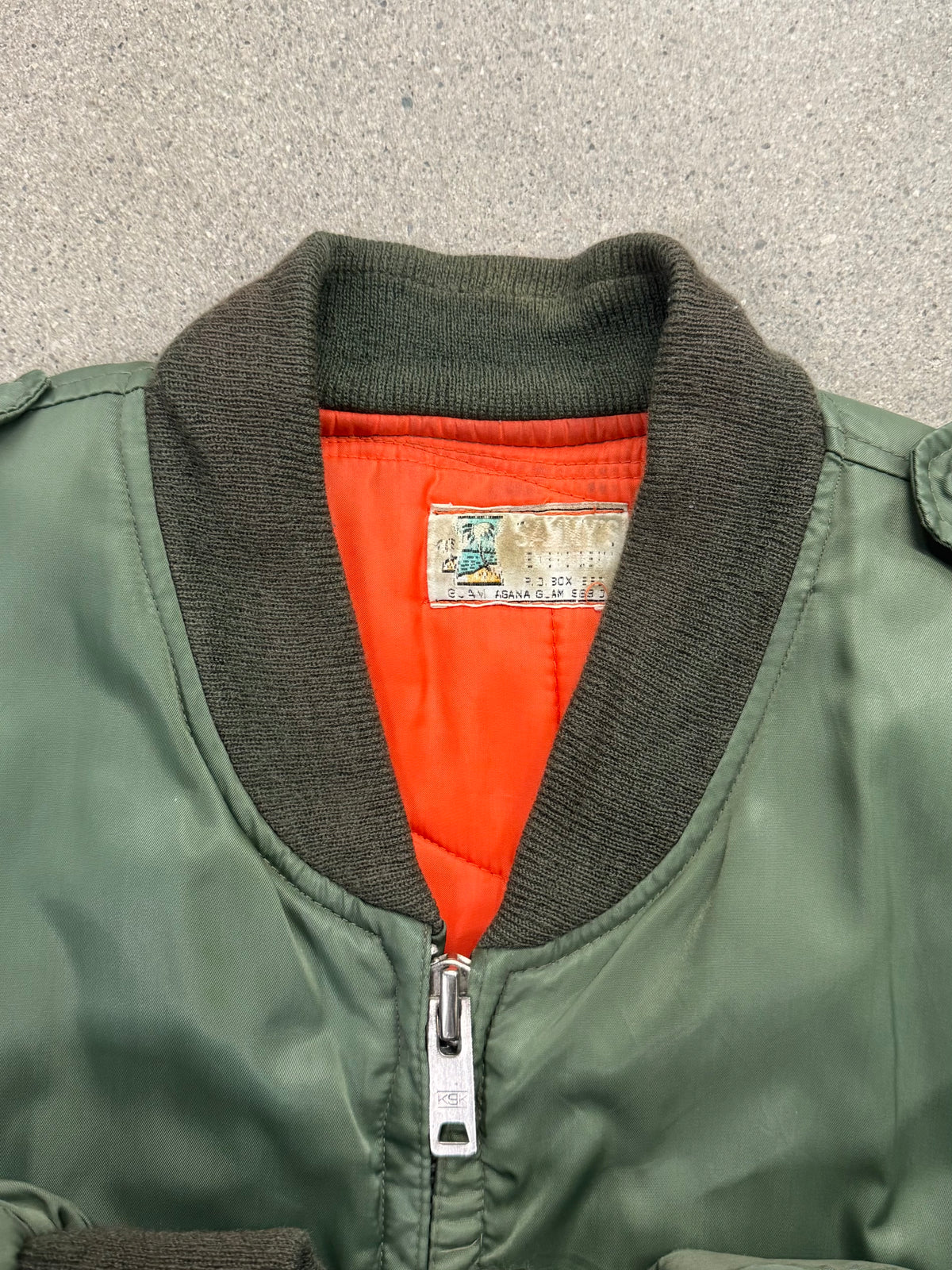 Sammy’s Embroidery U.S. ARMY MA-1 Flight Bomber Jacket - XL