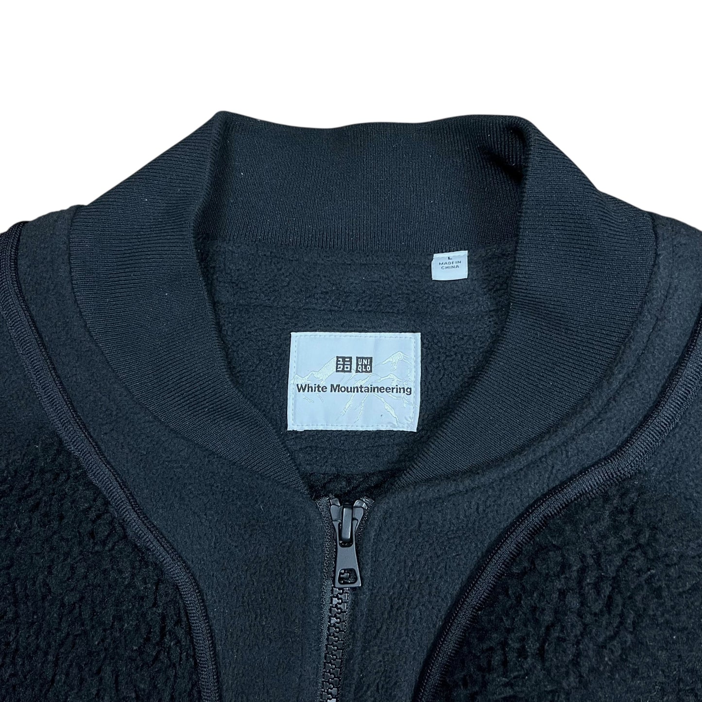 White Mountaineering x Uniqlo Black Fleece Jacket - L