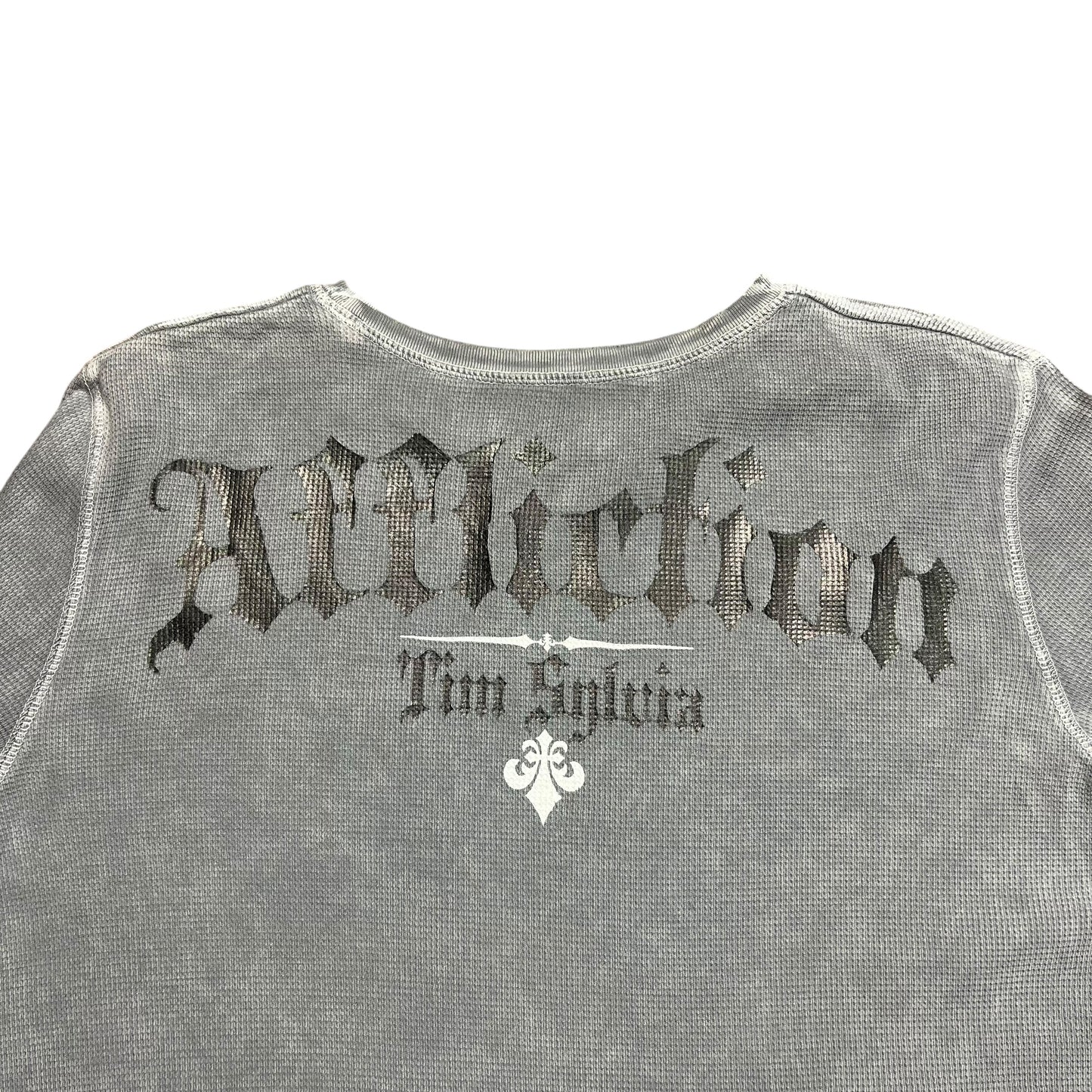 Affliction Tim Sylvia Gothic Thermal Shirt - L