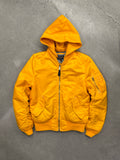 Alpha Industries MA-1 D-Tec Hood Flight Bomber Jacket - S