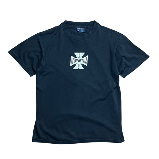 Aeropostale West Coast Chopper Spoof T-shirt - L