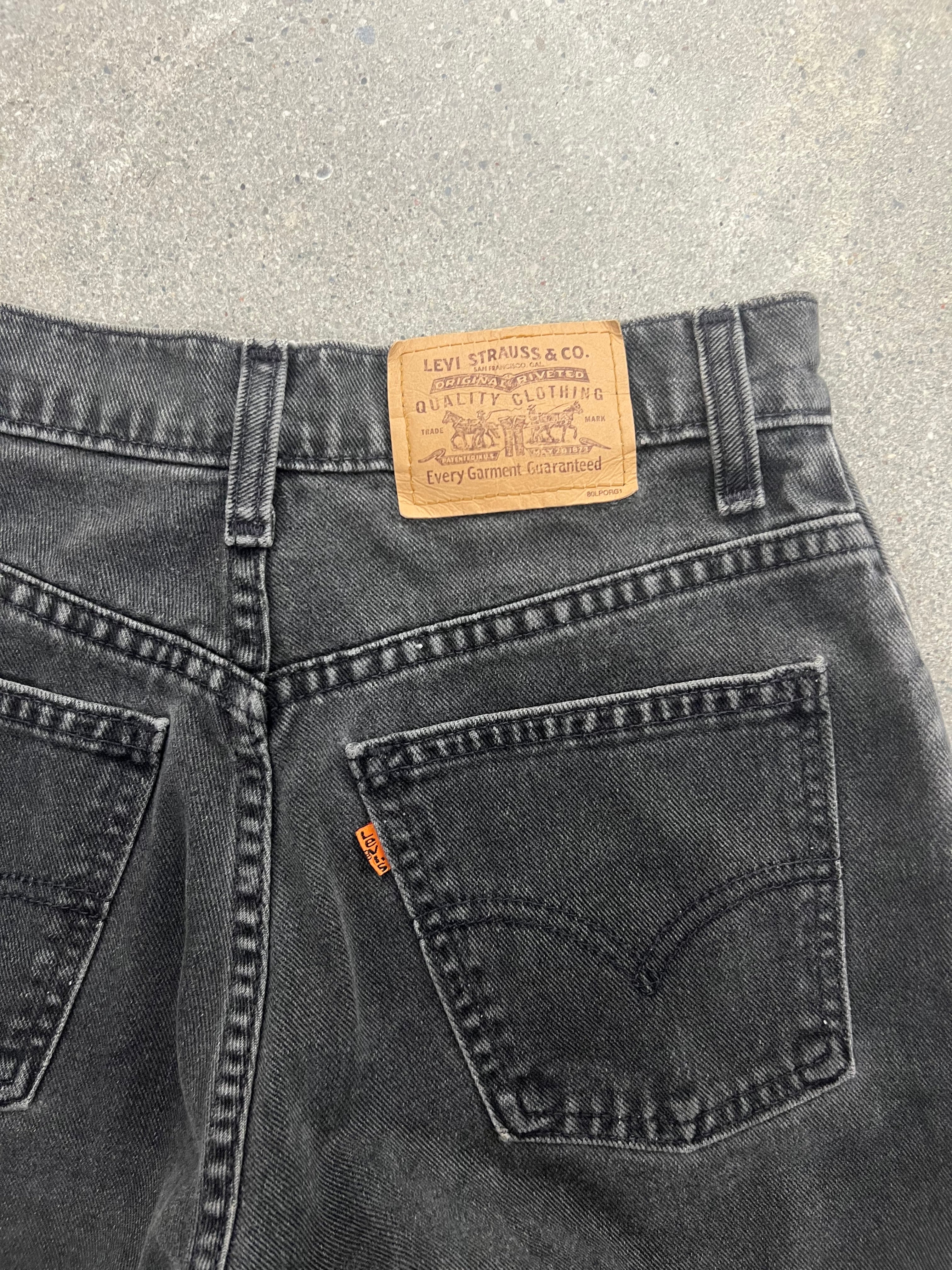 Faded Levi’s Orange Tab Jeans - 25”