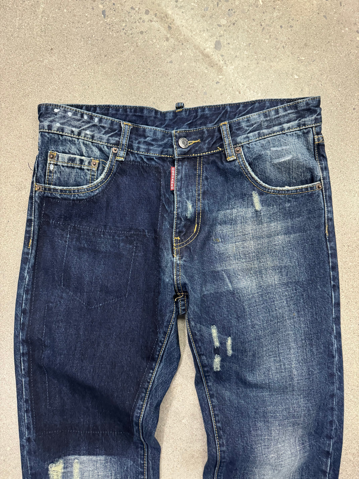 Dsquared2 Faded & Distressed Jeans - 33”