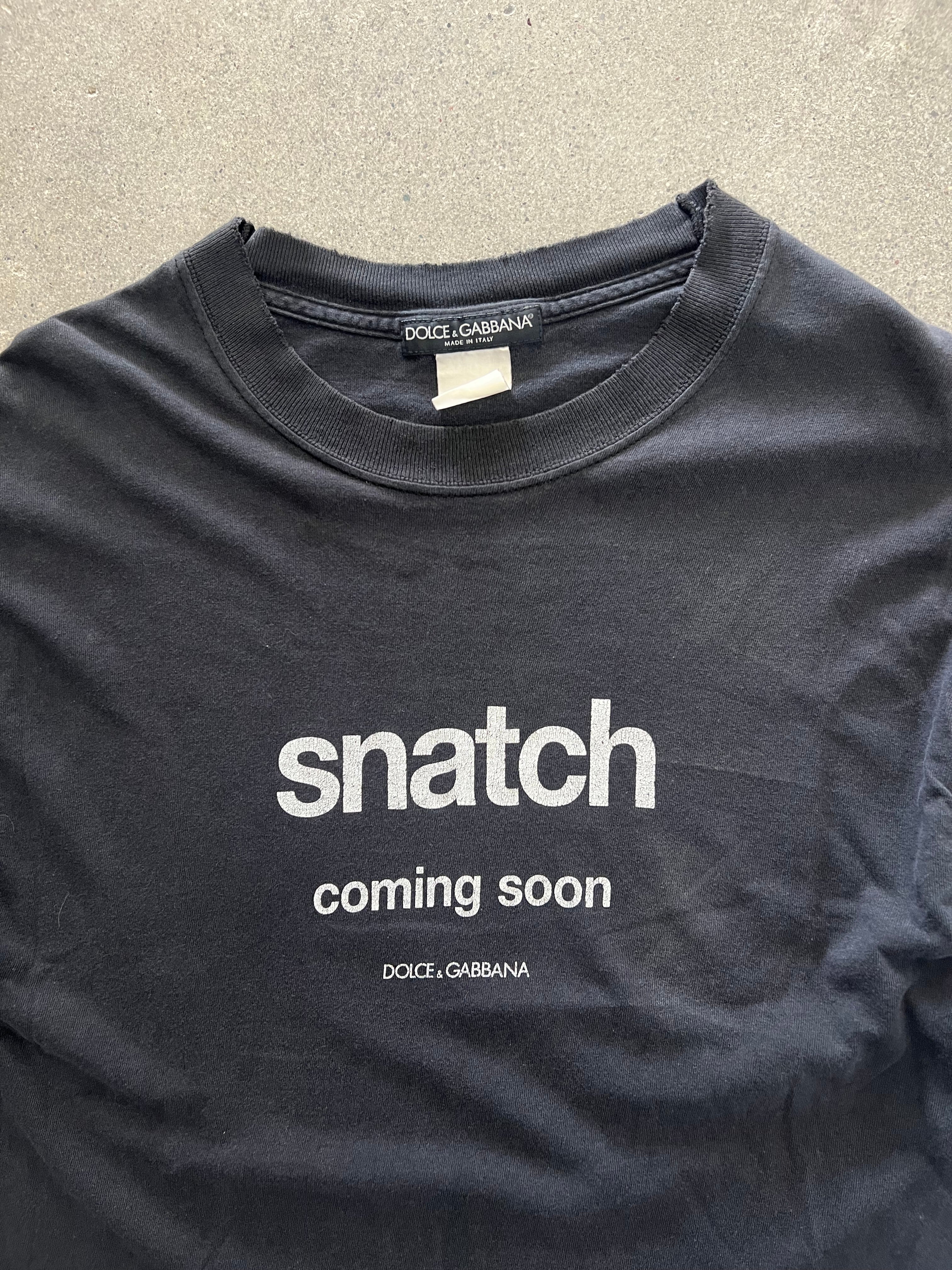 Dolce & Gabbana Snatch Movie Promo T-Shirt - L