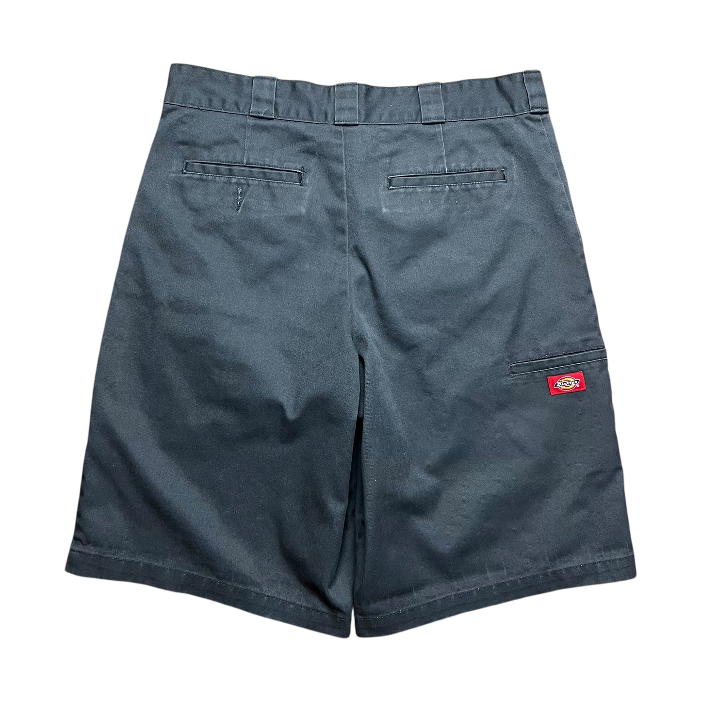 Dickies Dark Grey Baggy Work Shorts - 36”