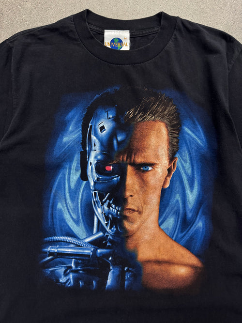 1991 Terminator 2 Movie Promo T-Shirt - L