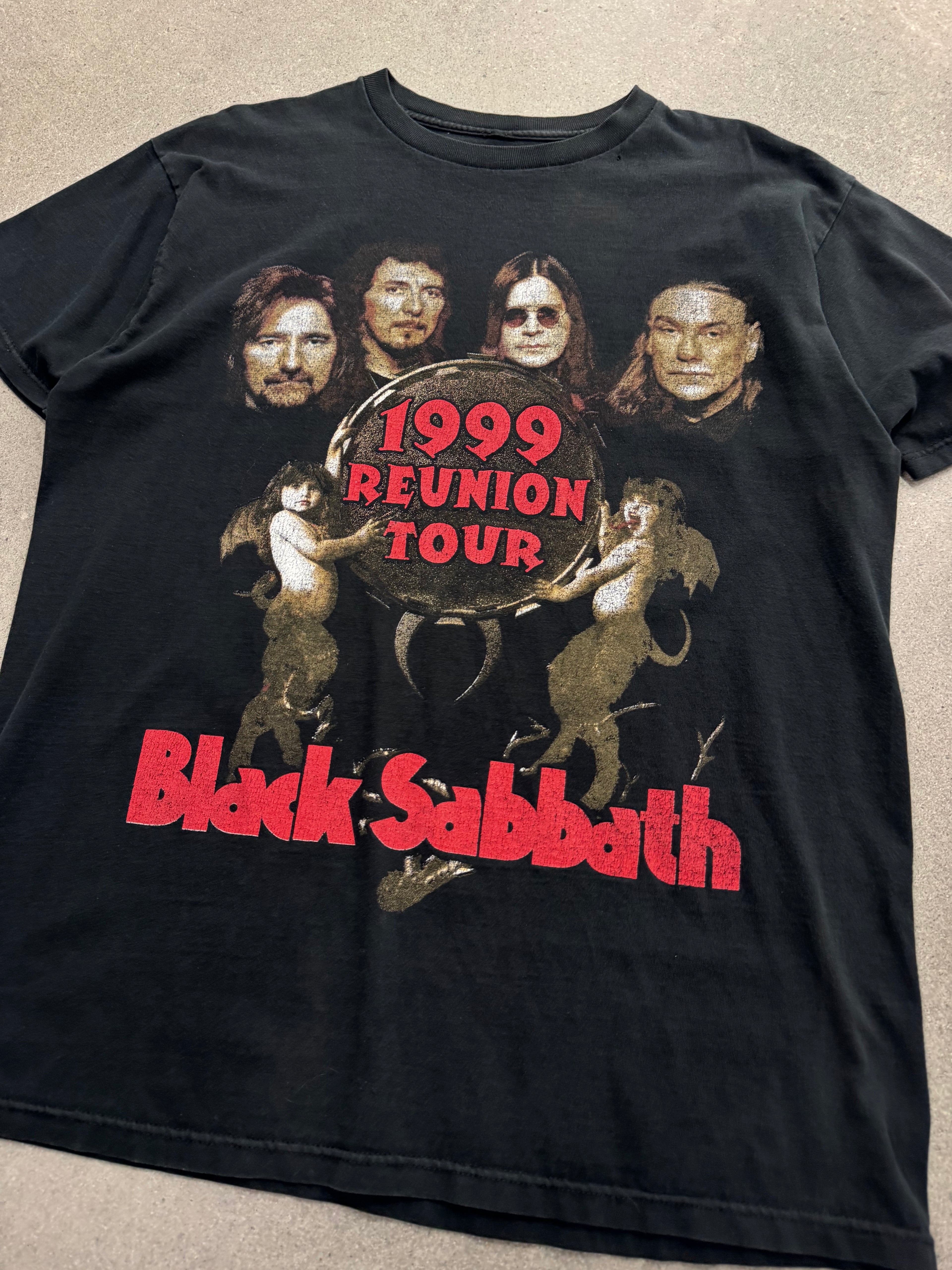 1999 Black Sabbath Reunion Tour With Pantera T-Shirt - XL
