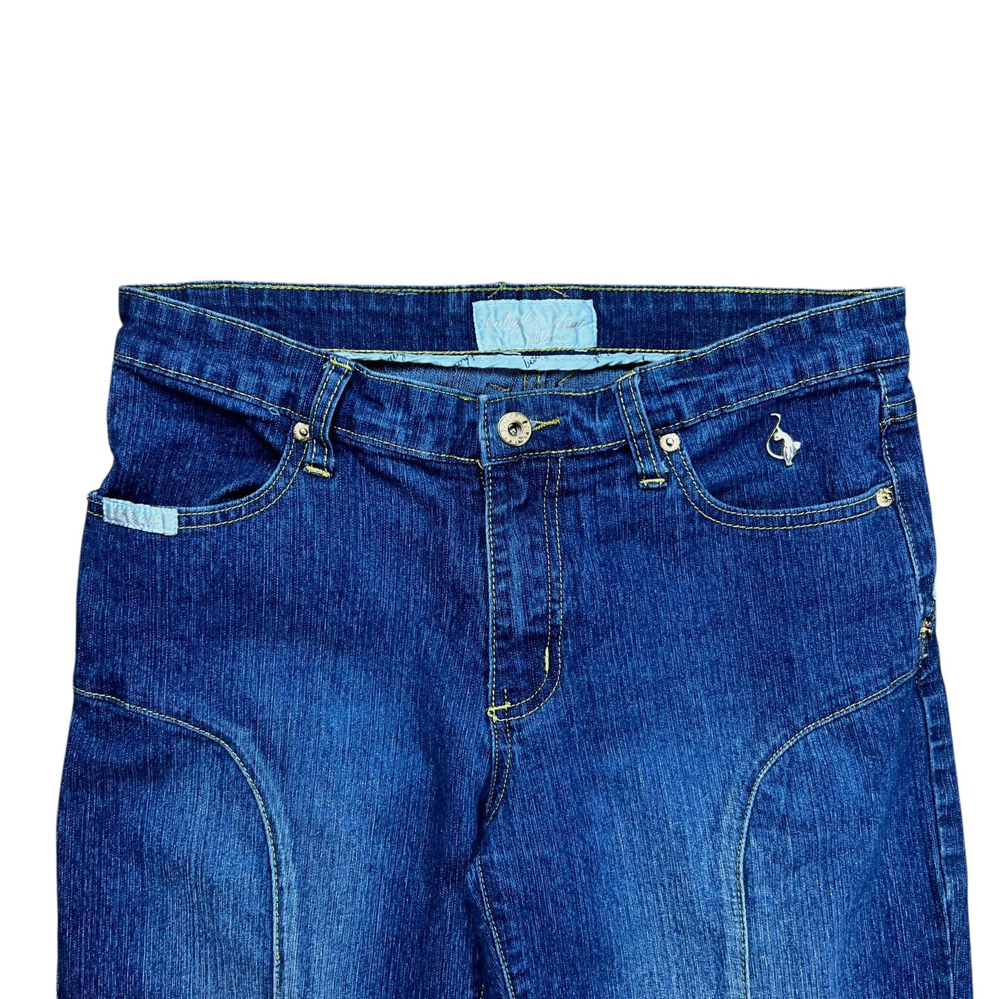 Baby Phat Faded Blue Capri Jeans - 30”
