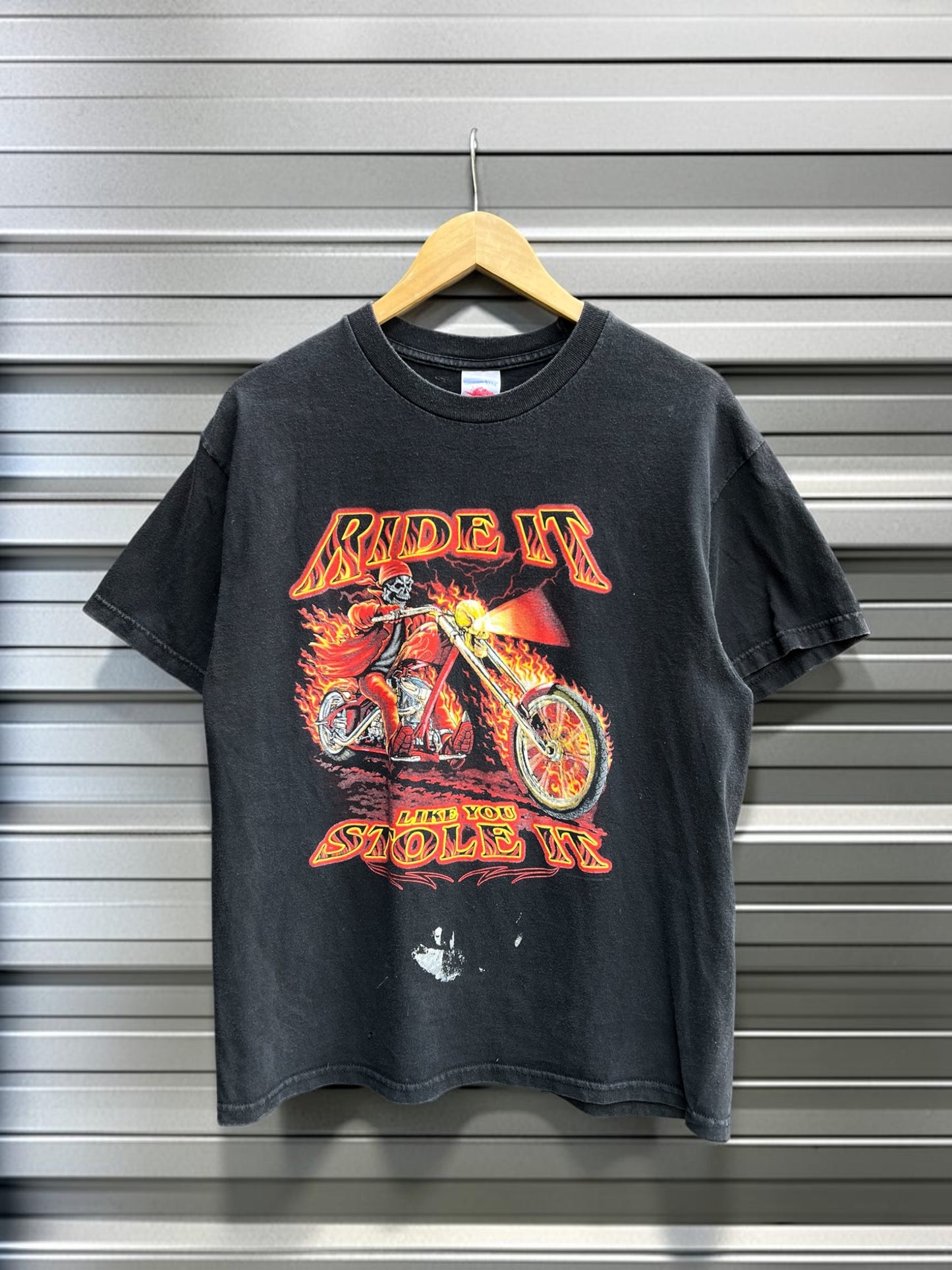 Ride it like you stole it T-Shirt - Size L