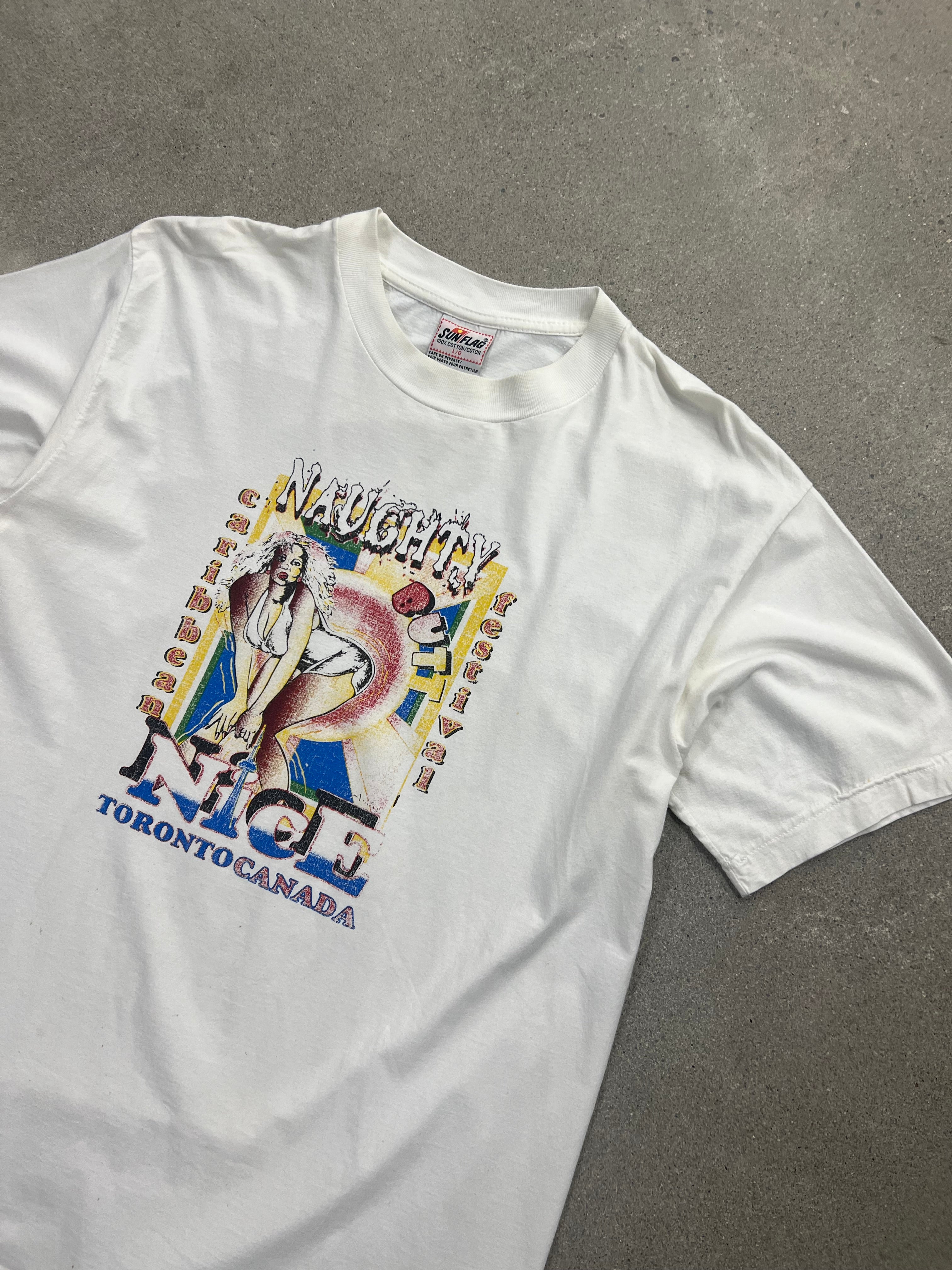 Naughty Butt Nice Caribbean Festival T-Shirt - L