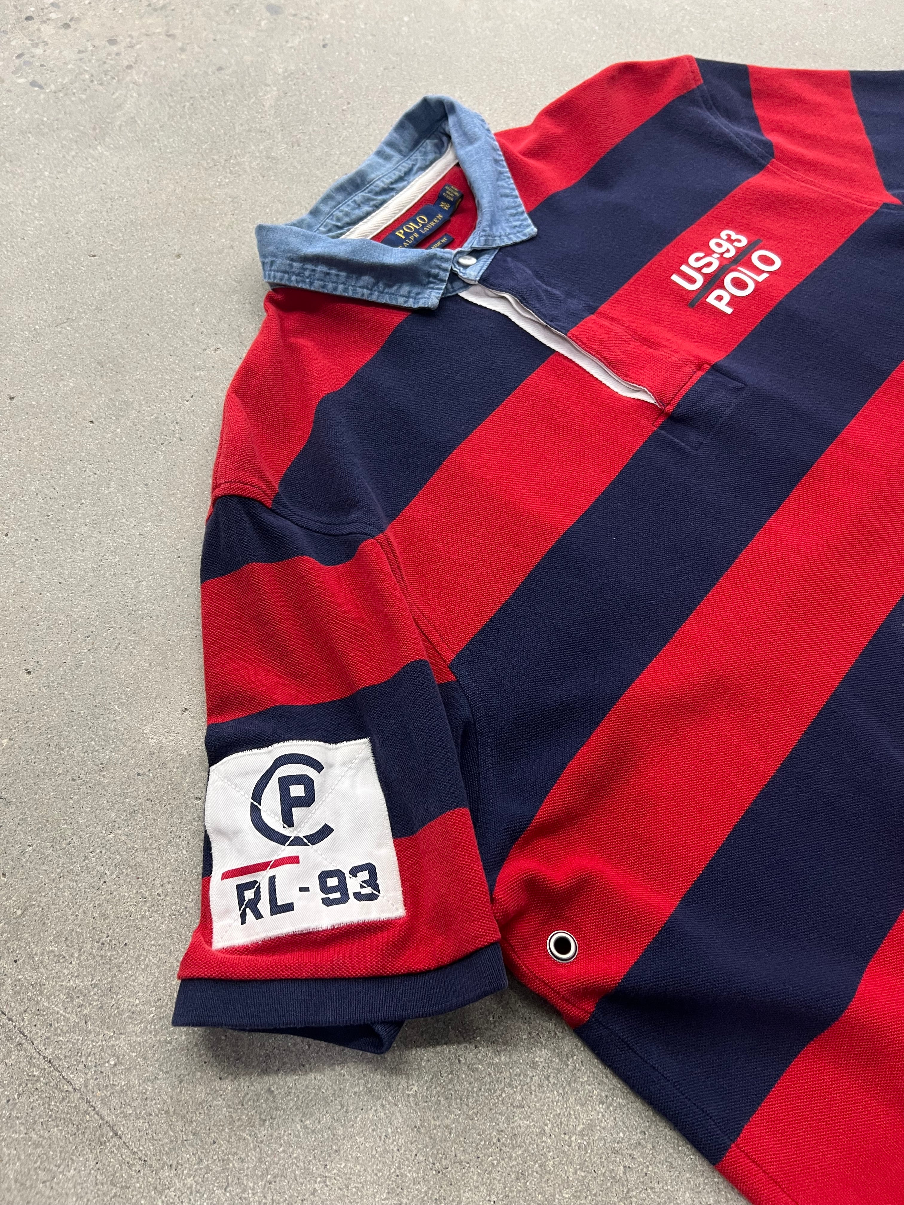Polo Ralph Lauren CP US-93 Rugby Polo Shirt - L