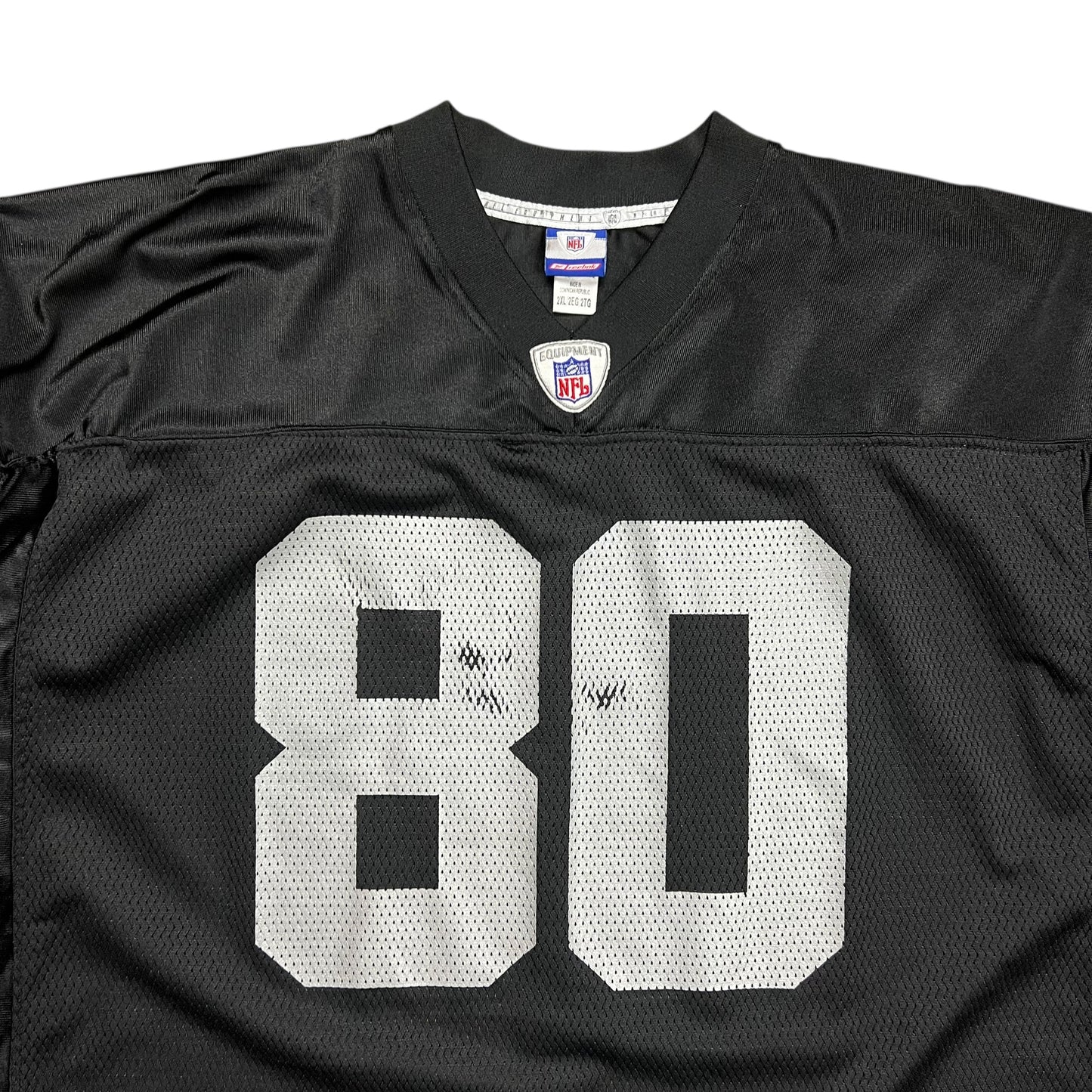 Reebok Oakland Raiders Cropped NFL Jersey - XXL