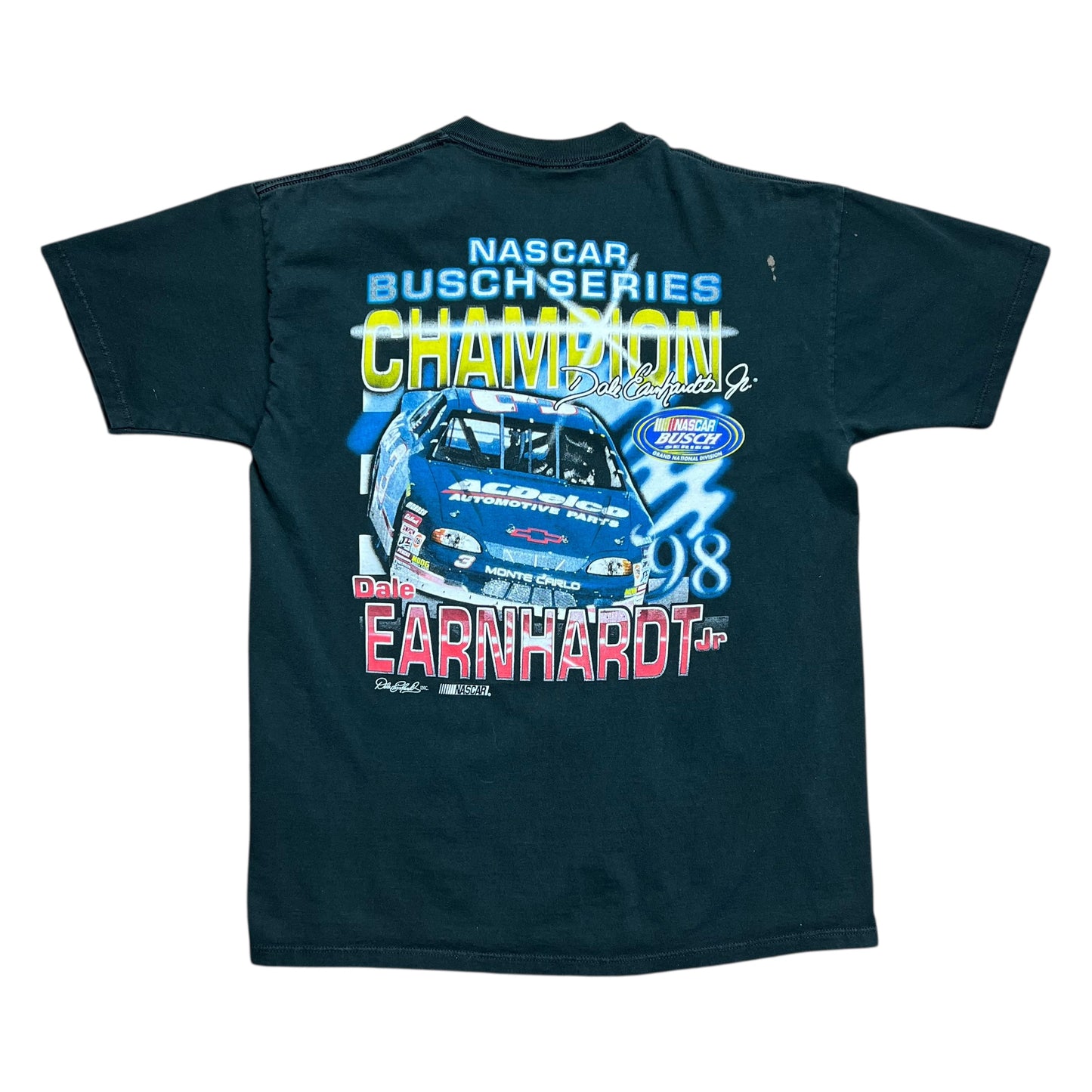 1998 Dale Earnhardt Jr. Busch Series NASCAR Champion T-shirt - L