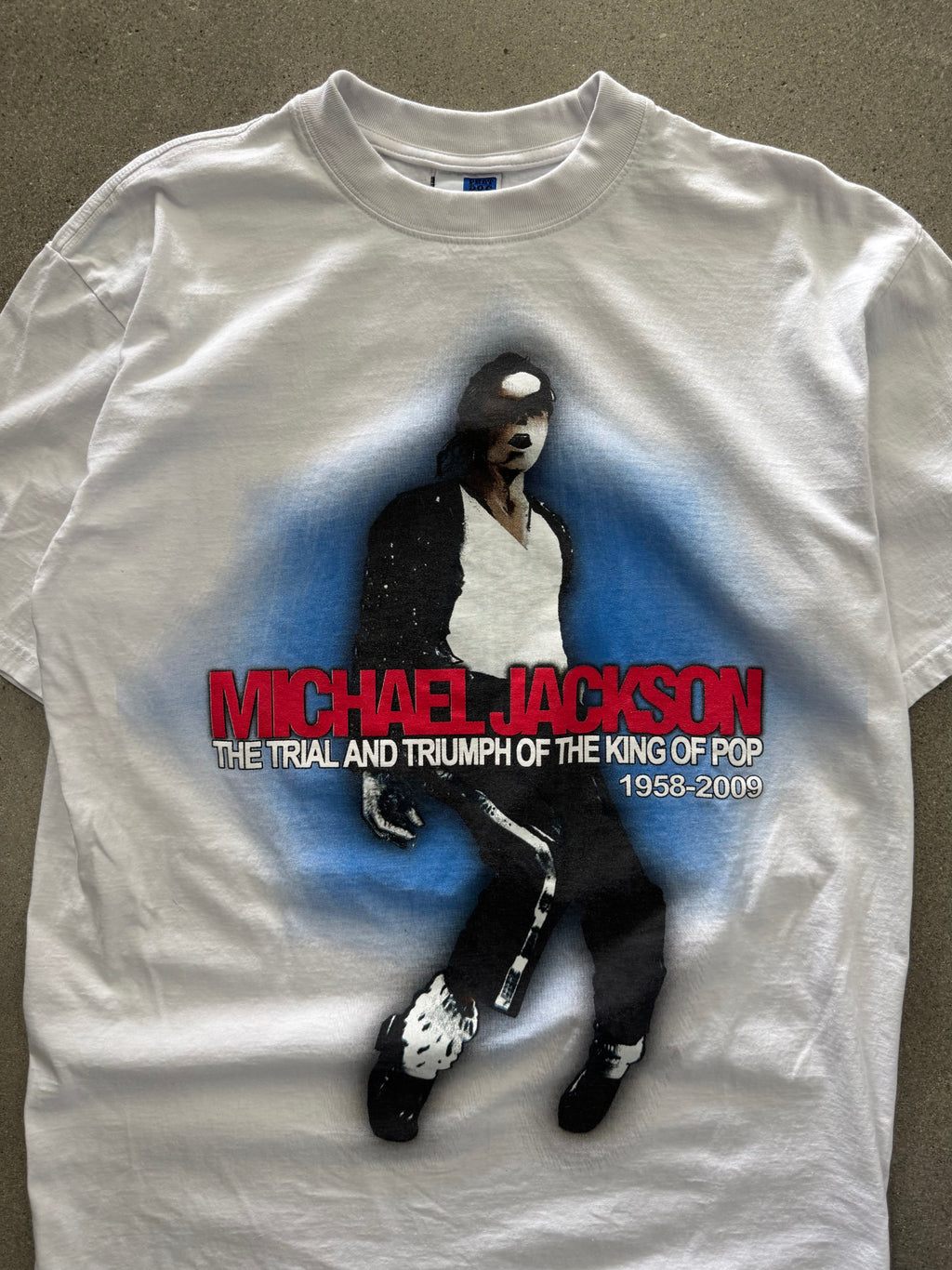 Michael Jackson The King Of Pop Tribute T-Shirt - XL