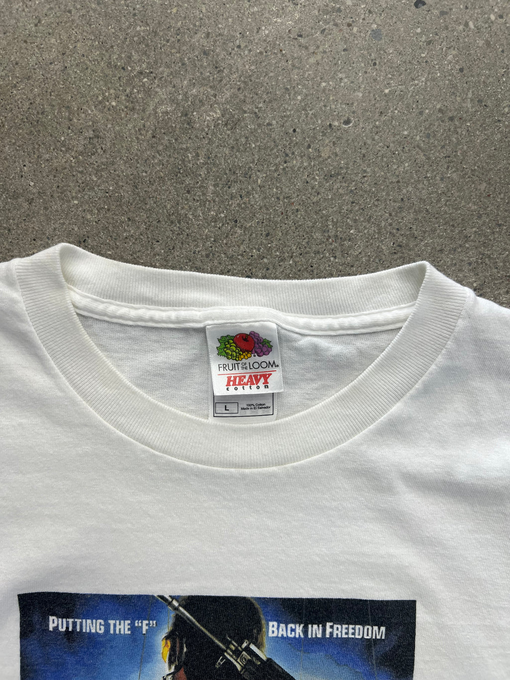2005 Team America Movie Promo T-Shirt - L