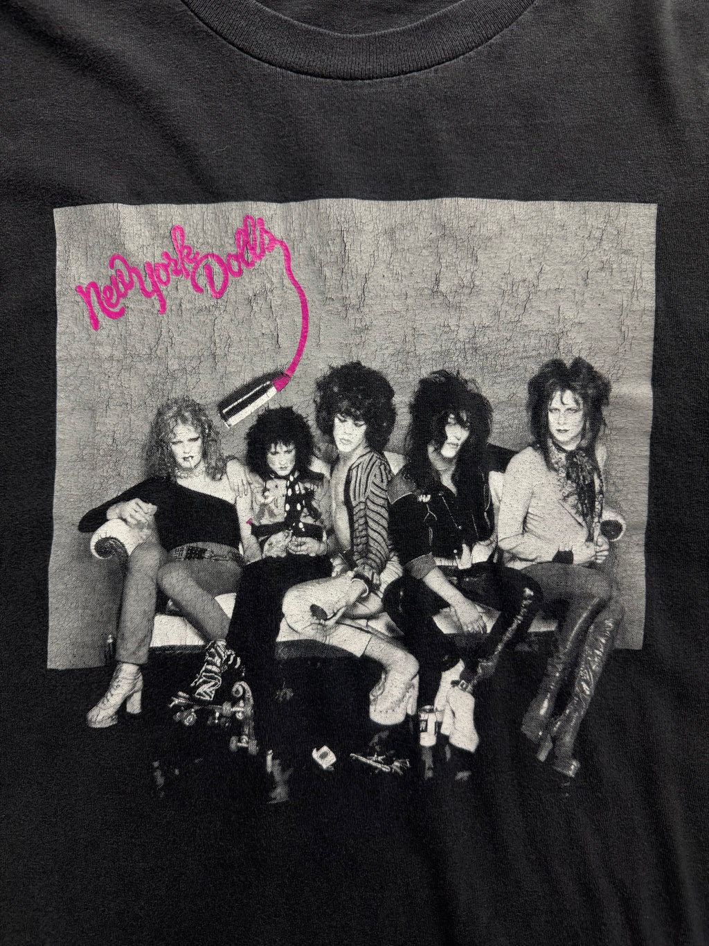 New York Dolls Debut Album Cover T-Shirt - XL