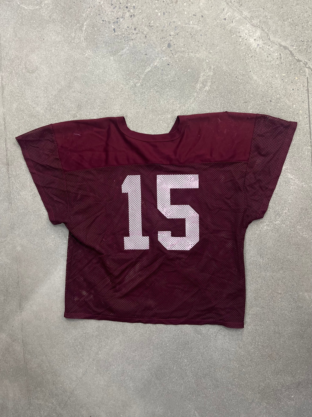 Russell Athletic Cropped Mesh Football Practice Jersey - XL