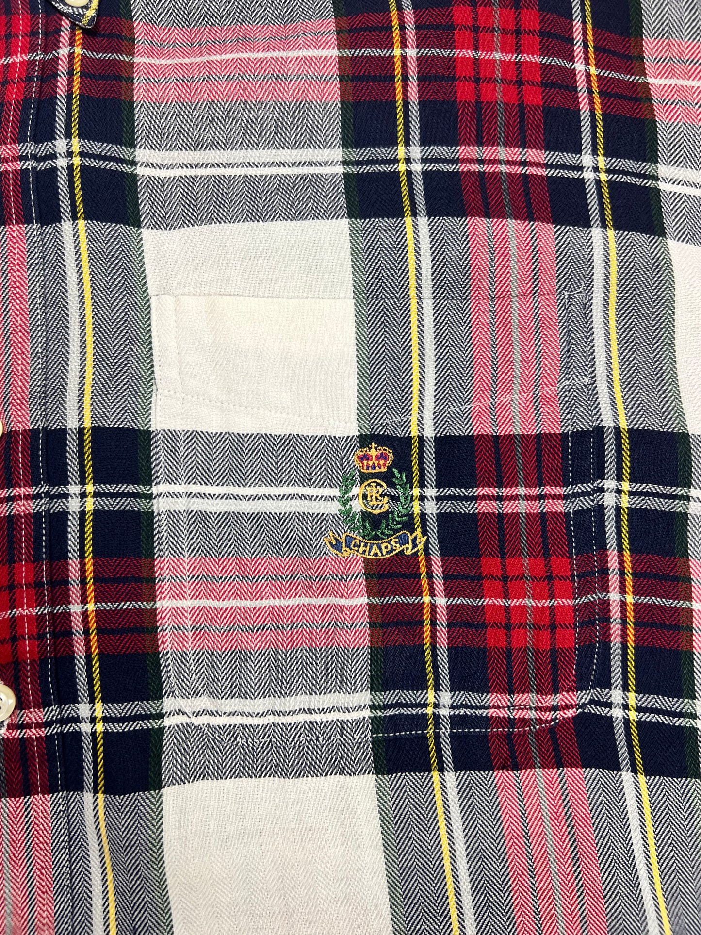 Chaps Ralph Lauren Plaid Button-up Shirt - XL