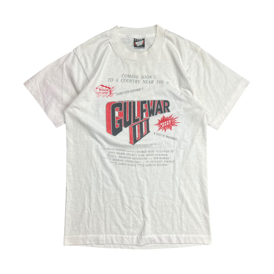 1991 Gulf War III Movie Promo Parody T-shirt - S