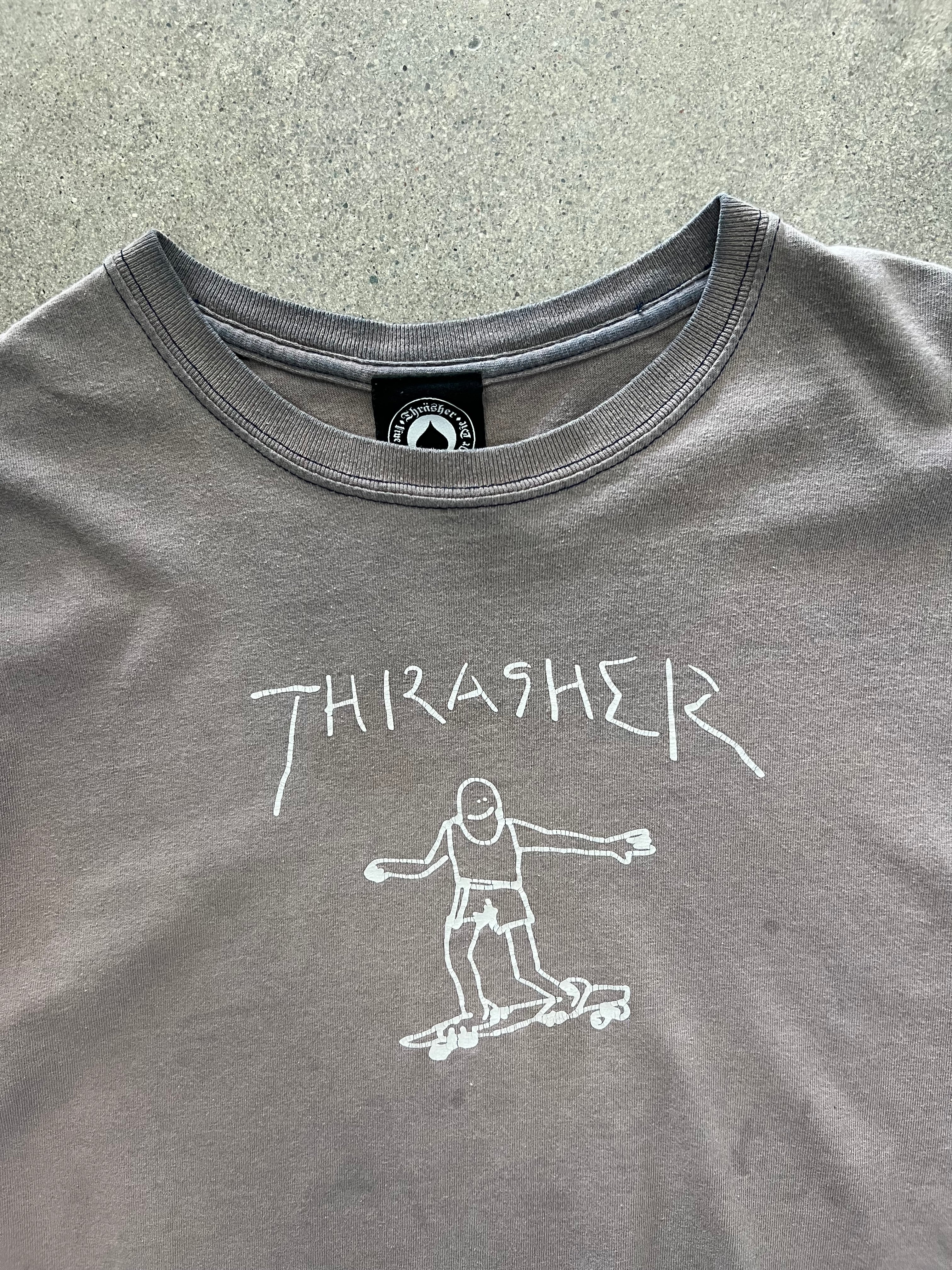 Faded Thrasher Gonz Skate T-Shirt - L