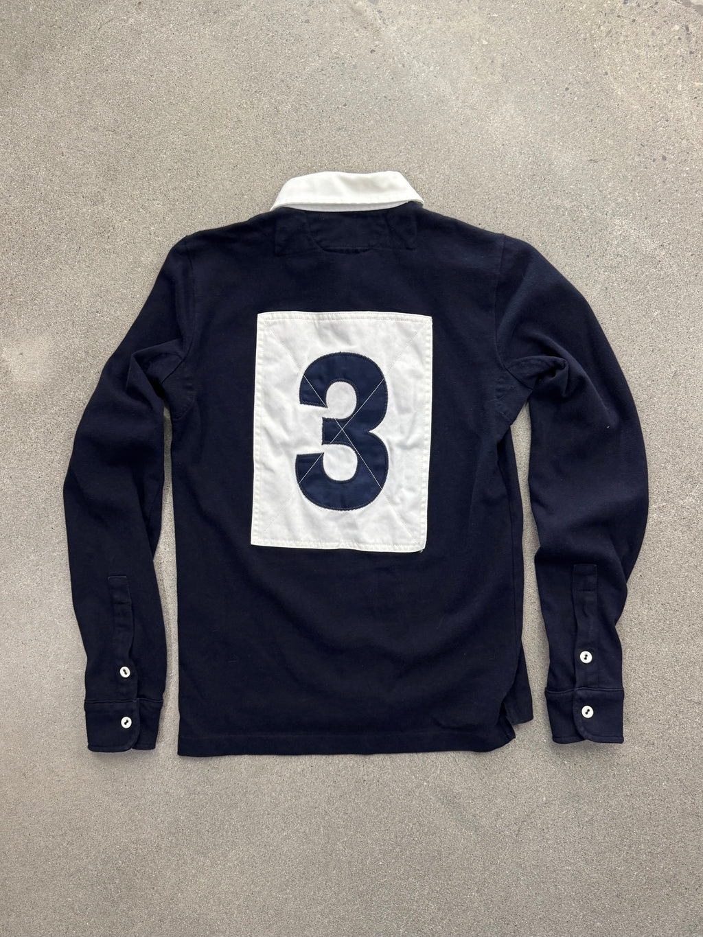 Ralph Lauren Collegiate Crest Rugby Shirt - S
