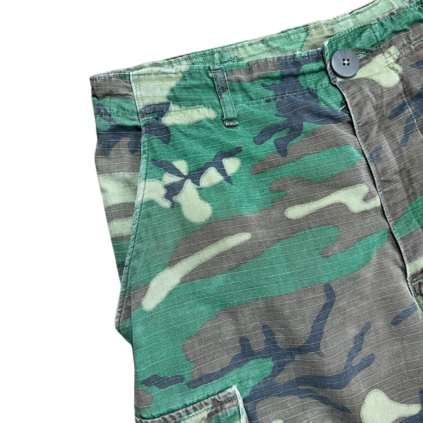 Faded Woodland Camo ARMY Capris - 30"