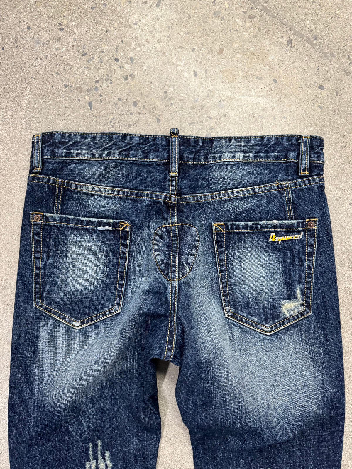 Dsquared2 Faded & Distressed Jeans - 33”
