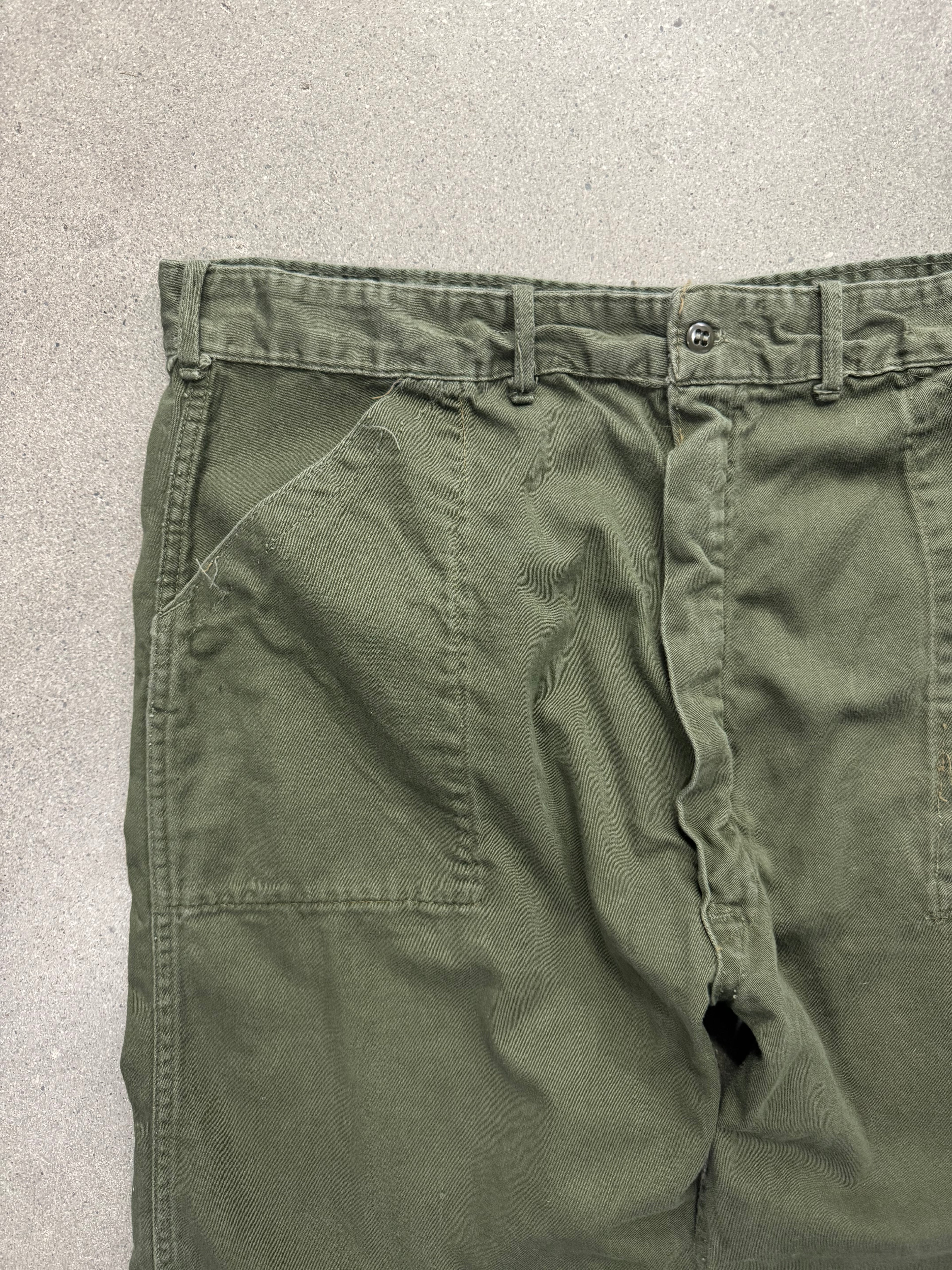 Military OG-107 Cut-Off Fatigue Shorts - 36”