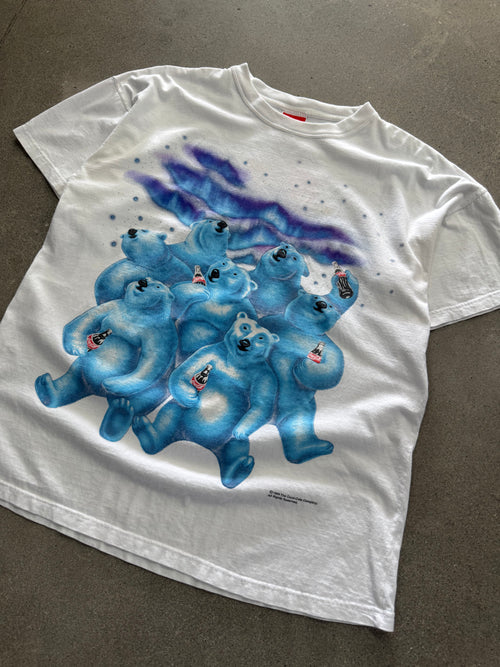 1994 Coca-Cola Eisbär T-Shirt - XL