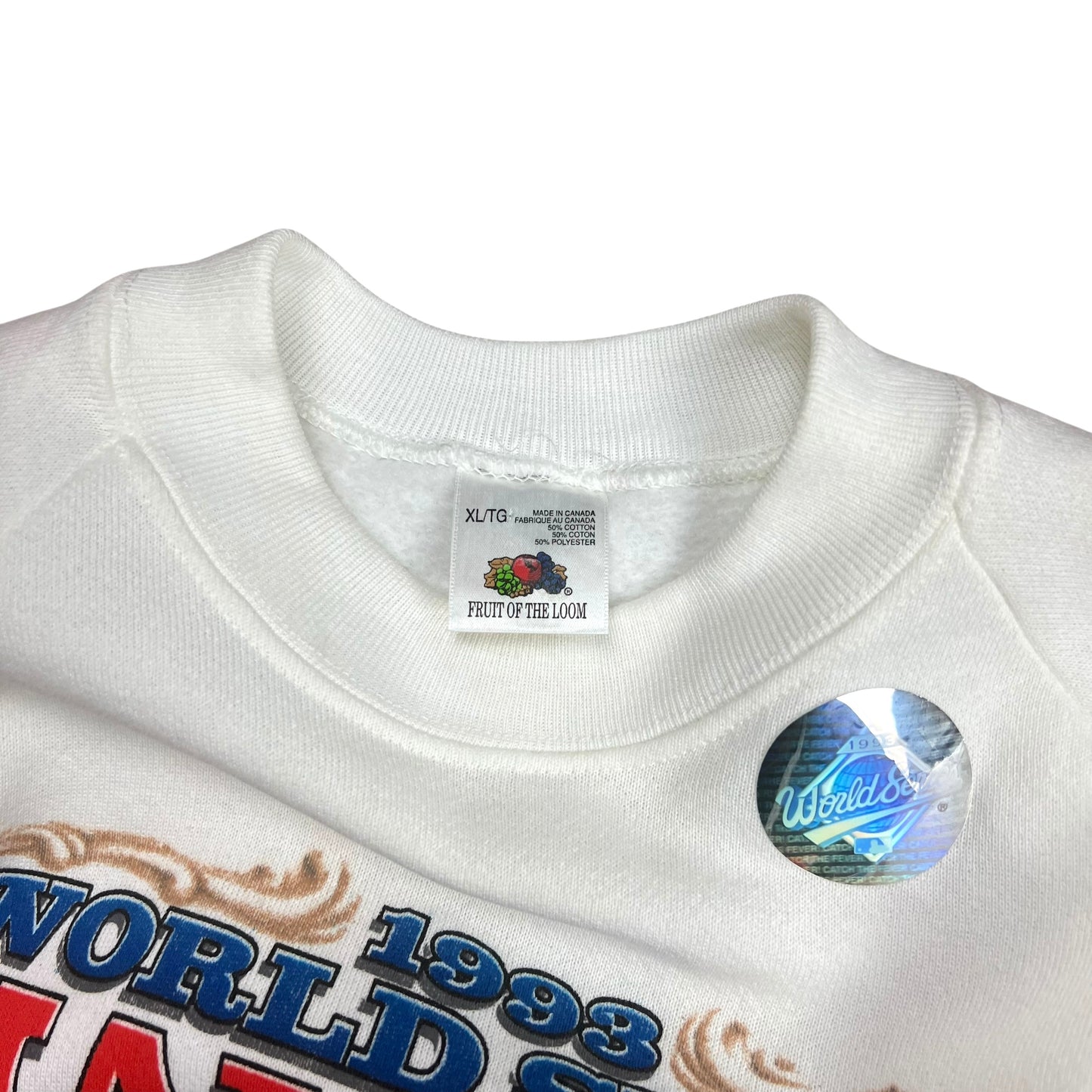 1993 Toronto Blue Jays World Series Champions Crewneck - XL