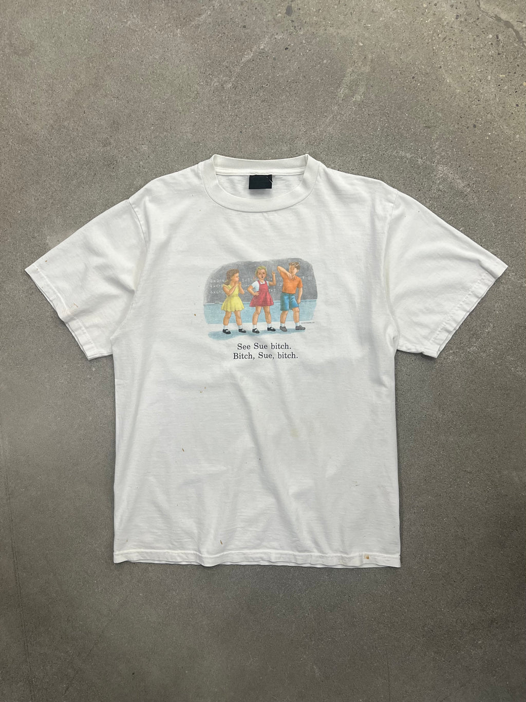 1999 Dick & Jane Parody T-Shirt - L