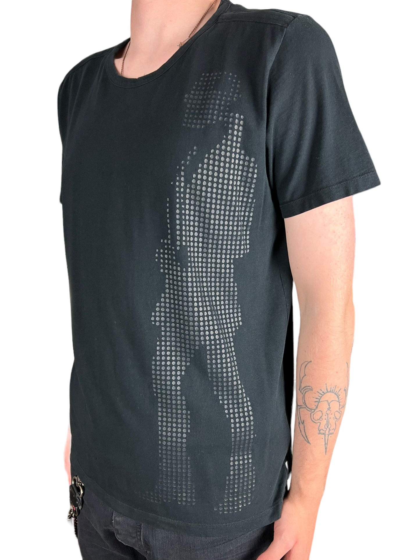 Karl Lagerfeld Polkadot Portrait T-shirt - L