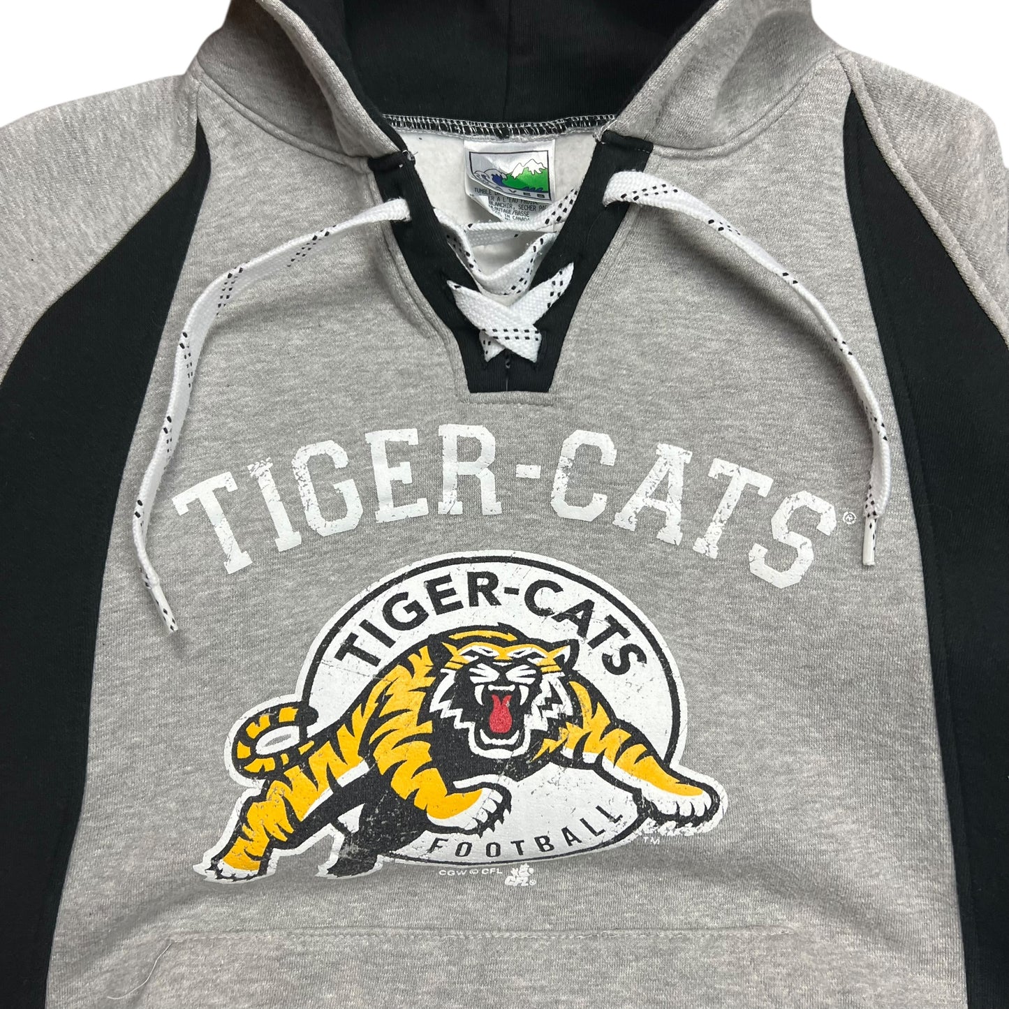 Hamilton Tiger-Cats CFL Hockey Hoodie - S