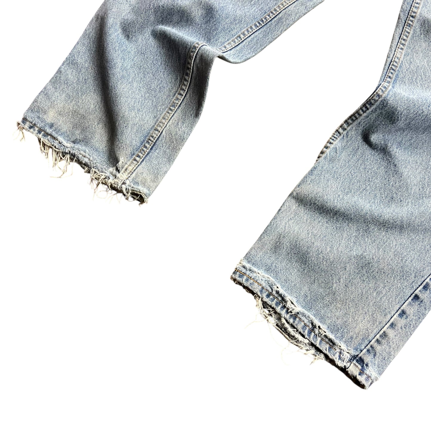 Levi’s Distressed Light Wash Orange Tab Jeans - 30”