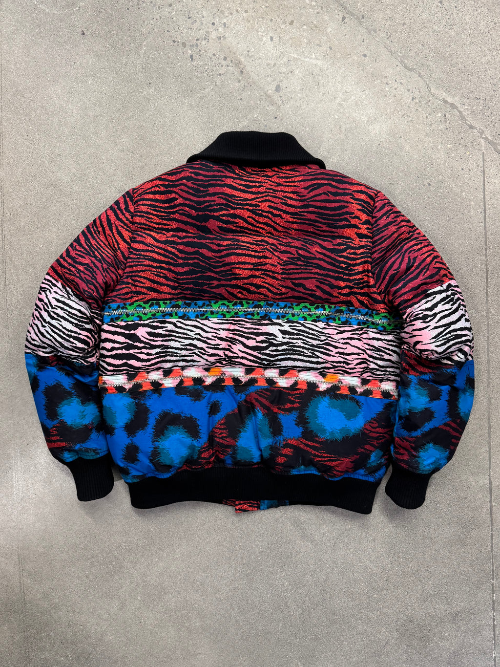 Kenzo x H&M Zebra Print Down Jacket - L