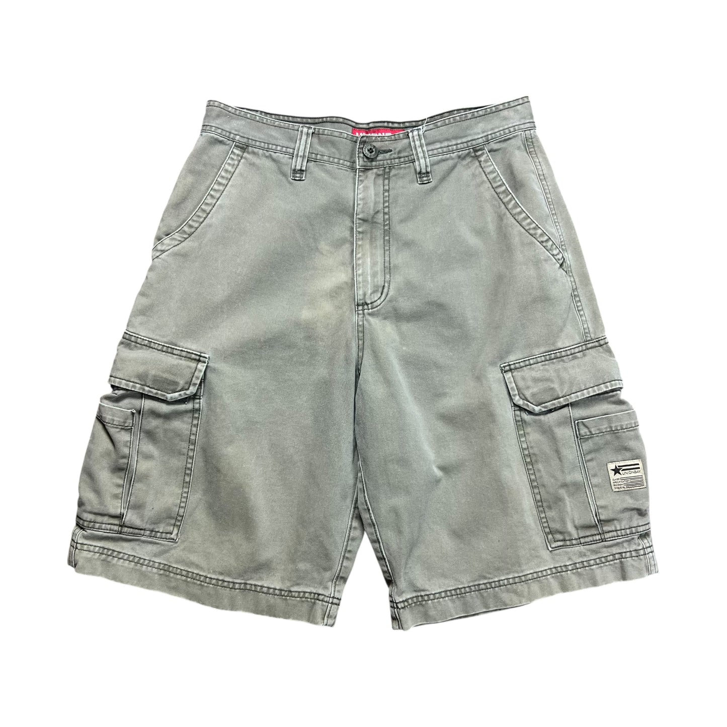 Unionbay Faded Green Cargo Shorts - 30”