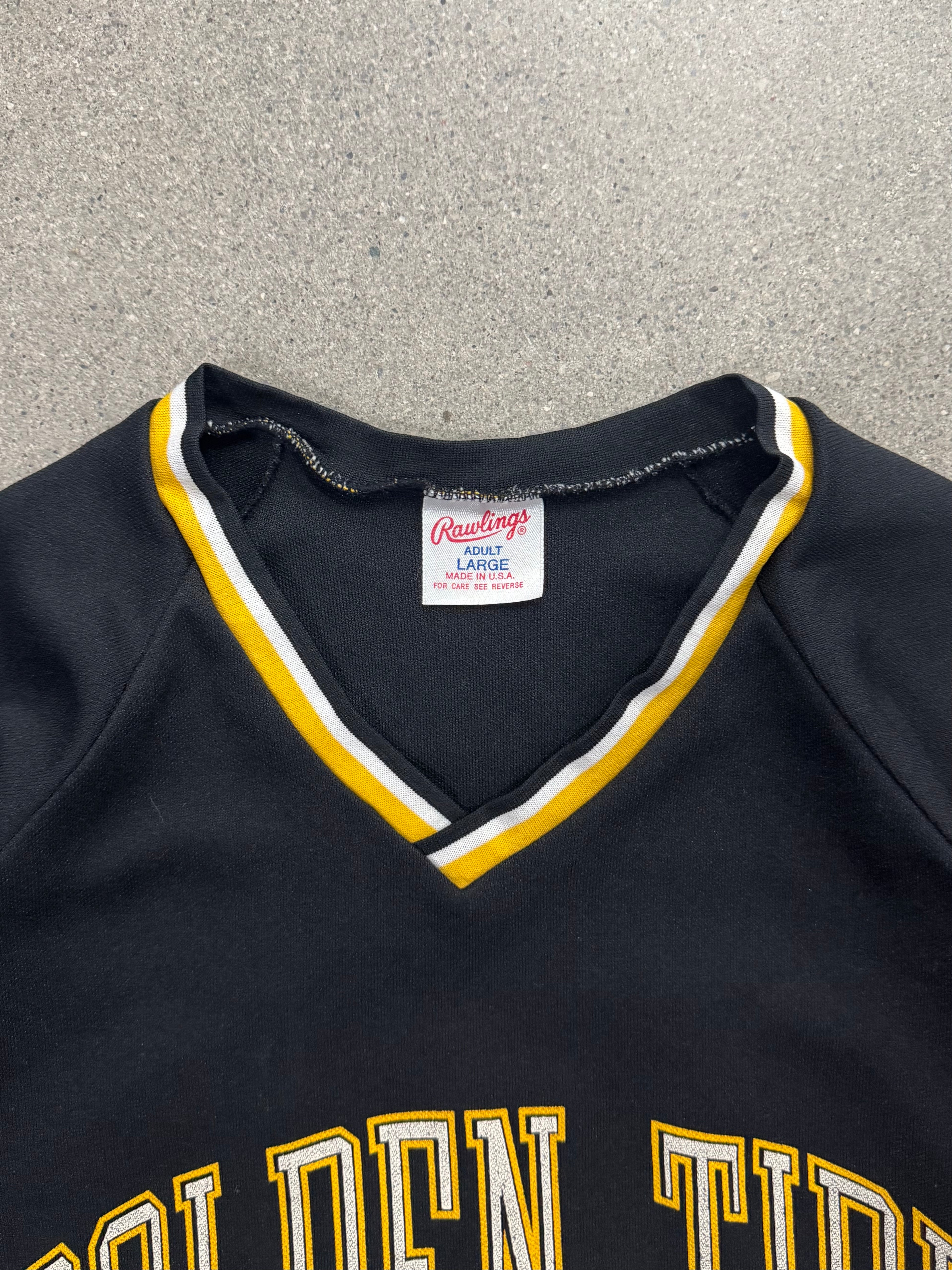 Rawlings Victoria HarbourCats Golden Tide Baseball Jersey - L