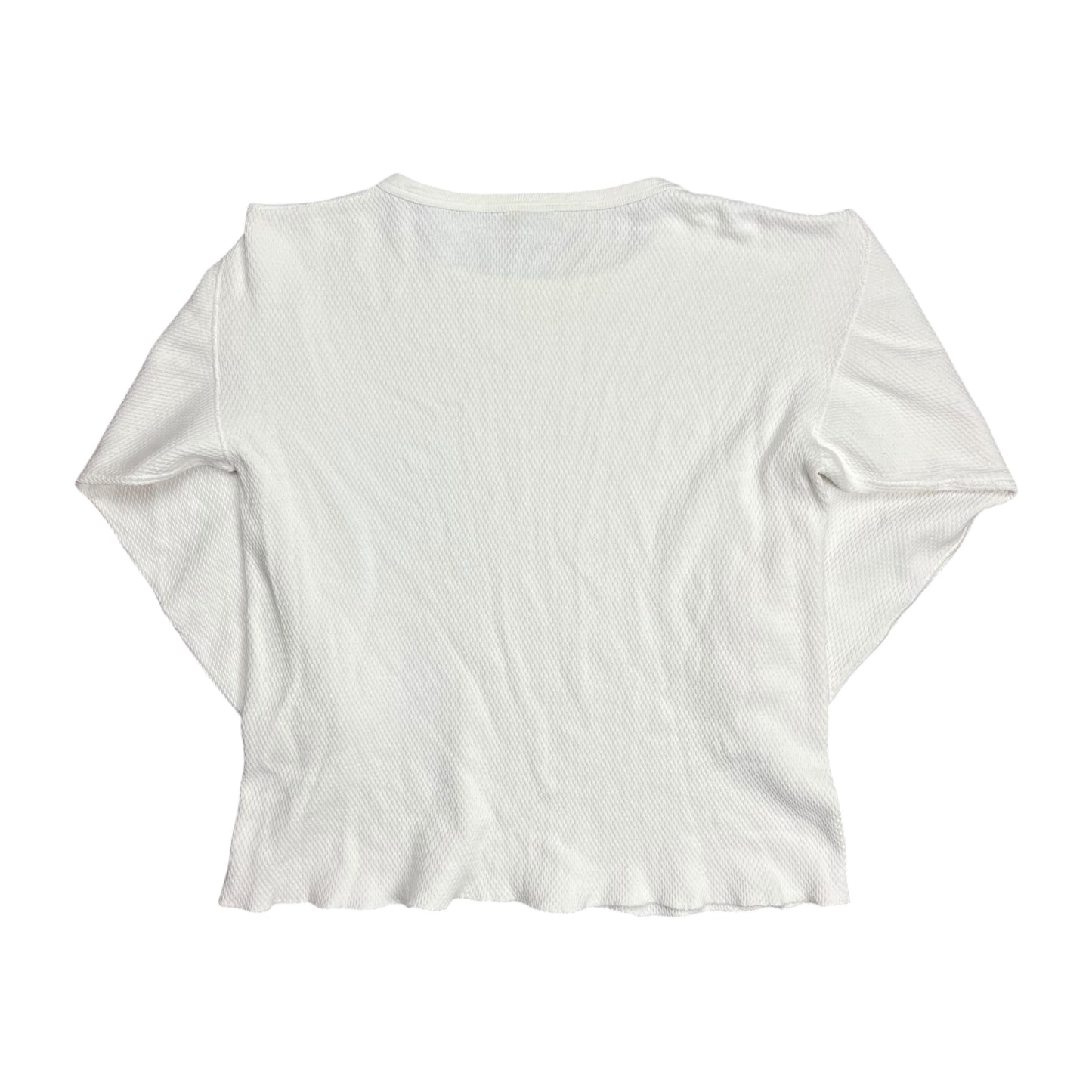 Rascal Type Waffle-Knit Thermal Long-sleeve Shirt - L