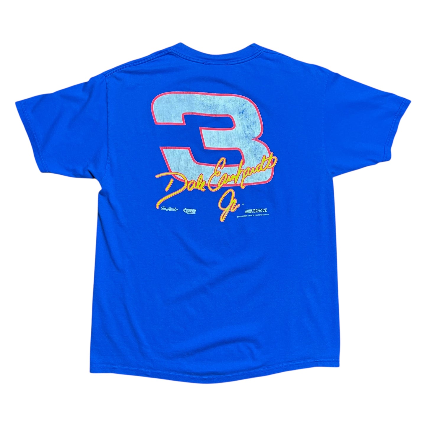 1999 Dale Earnhardt Jr. NASCAR Superman T-shirt - L