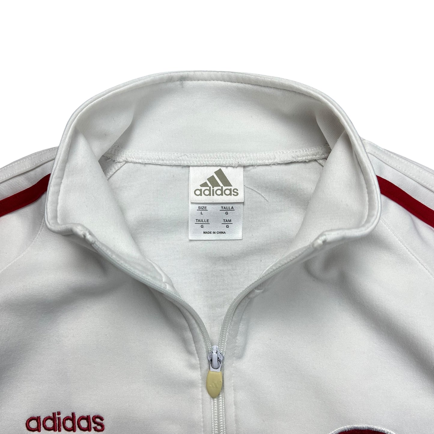 Adidas Poland White Track Jacket - L