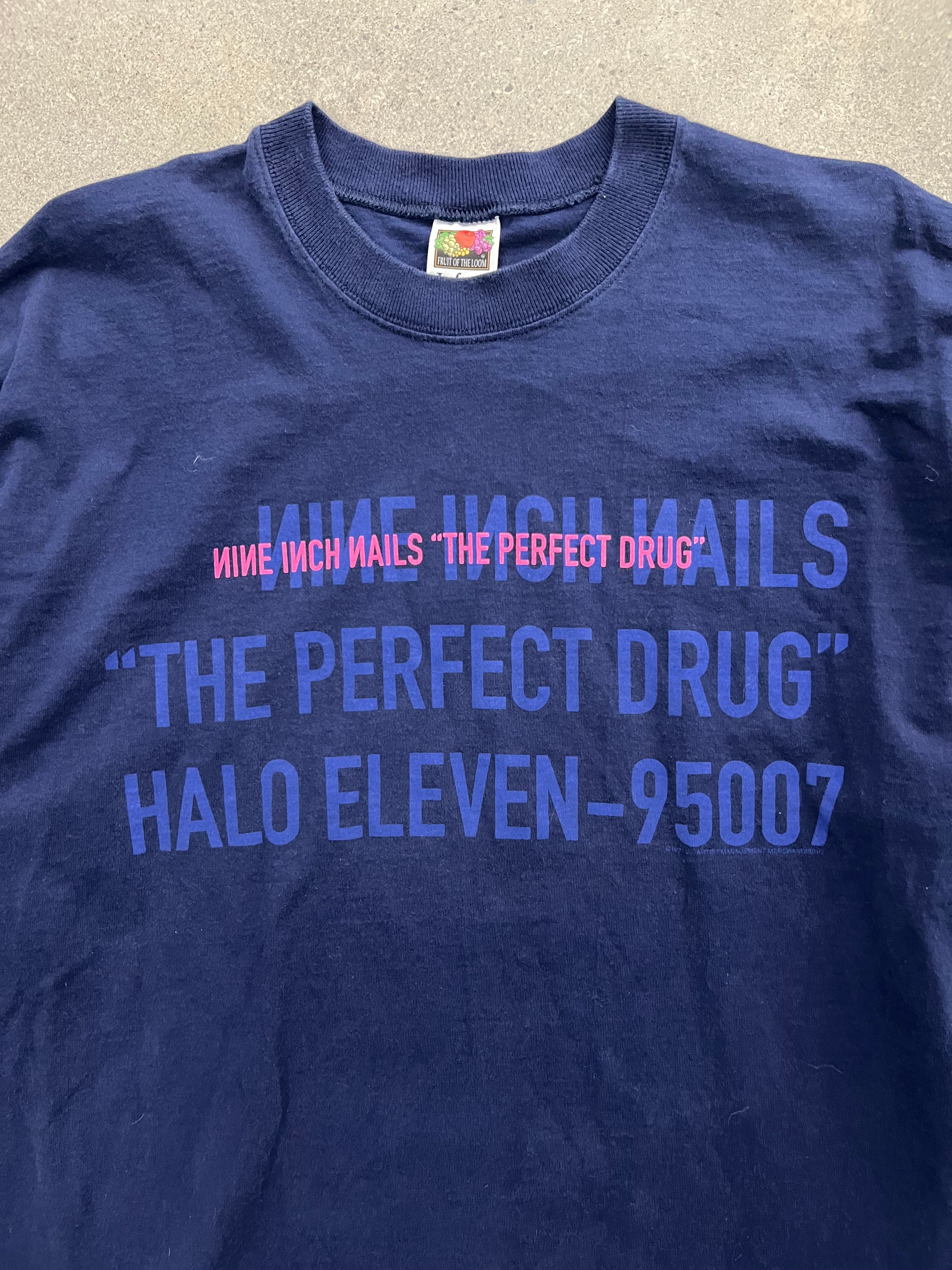 1997 Nine Inch Nails Perfect Drugs Band T-Shirt - XL